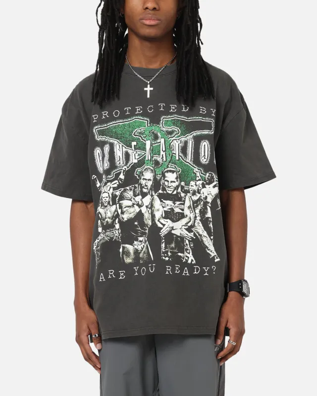Culture Kings X WWE D-Generation X Summer Slam Heavy T-Shirt Black Wash sold by Culture Kings