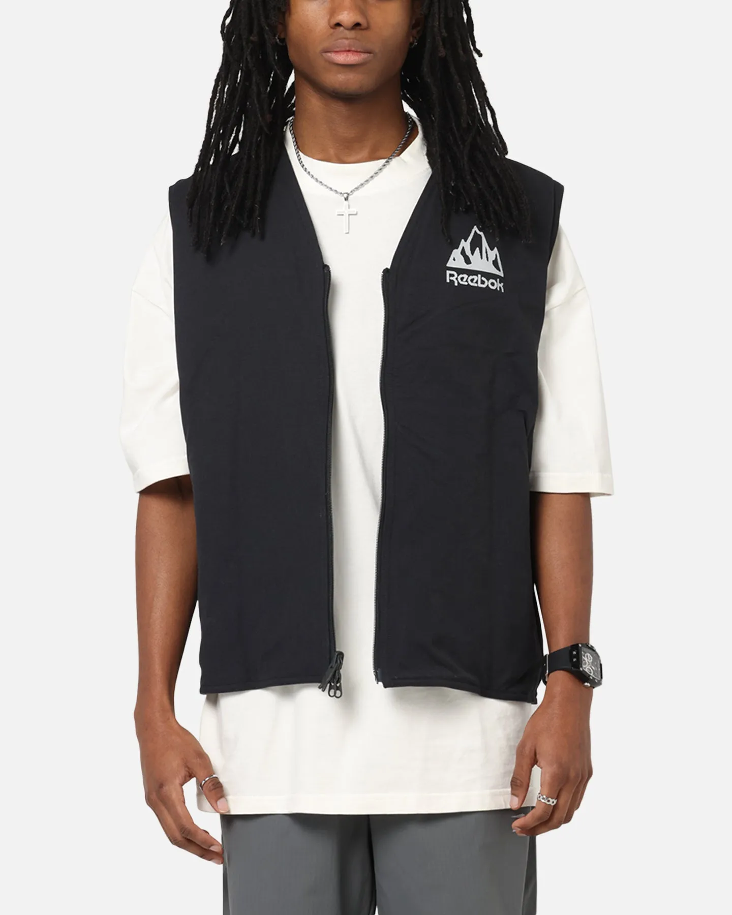 Reebok X Market Reversible Vest Black/Silver sold by Culture Kings product image thumbnail 2