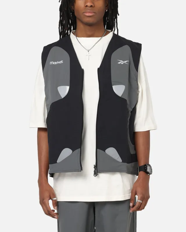 Reebok X Market Reversible Vest Black/Silver made by Reebok