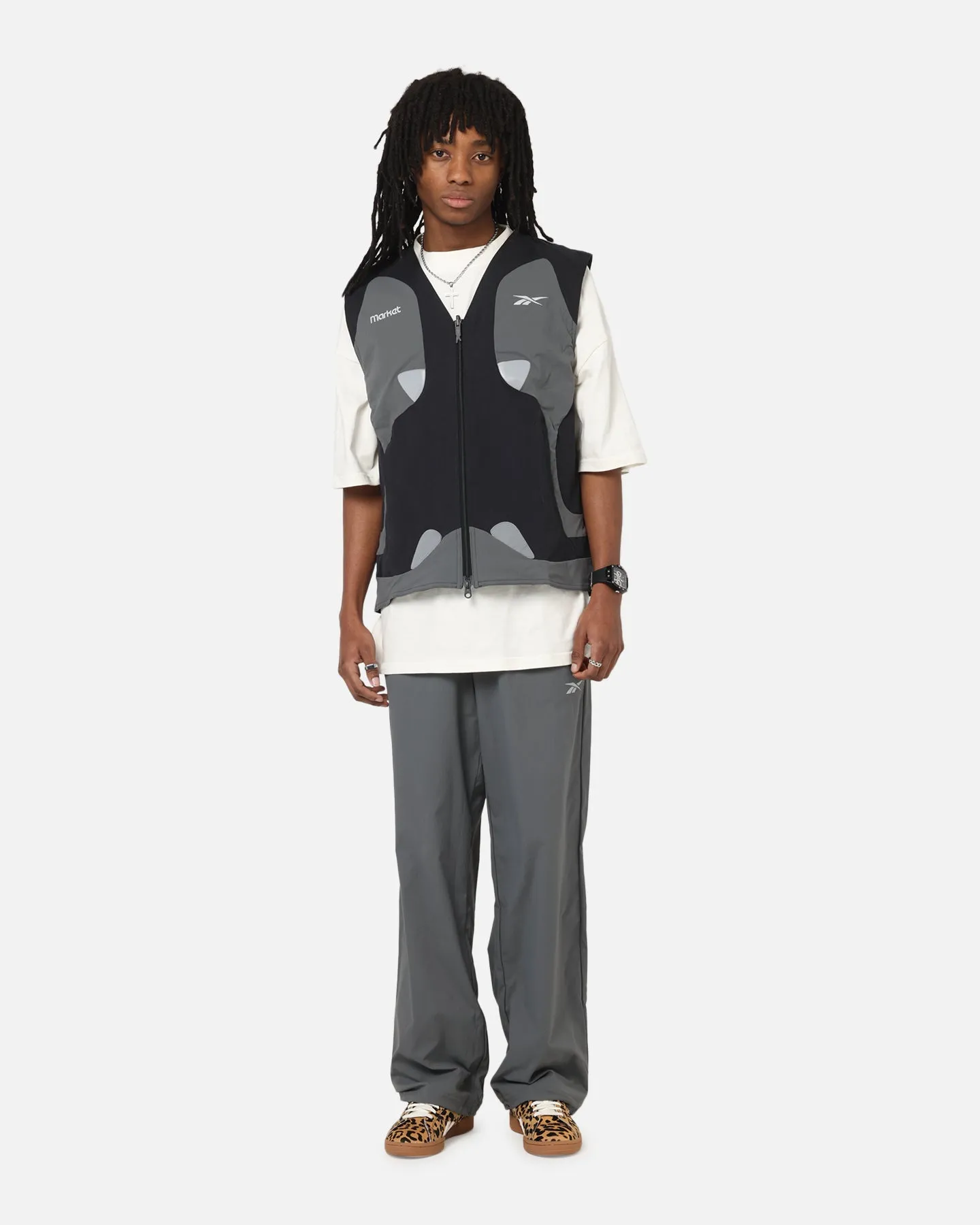 Reebok X Market Reversible Vest Black/Silver sold by Culture Kings product image thumbnail 3