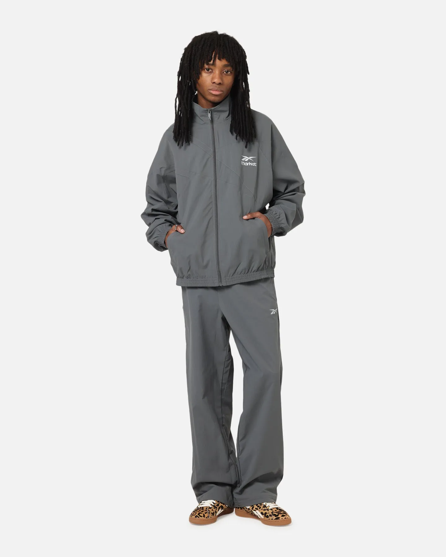 Reebok X Market Track Pants Grey/Silver sold by Culture Kings product image thumbnail 2