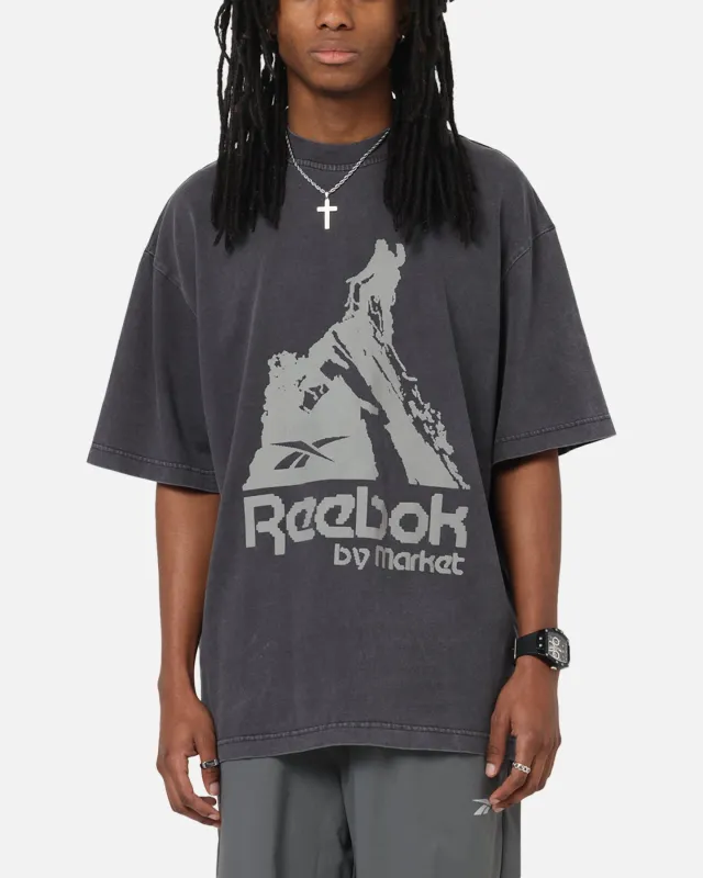 Reebok X Market Graphic T-Shirt Black/Silver made by Reebok