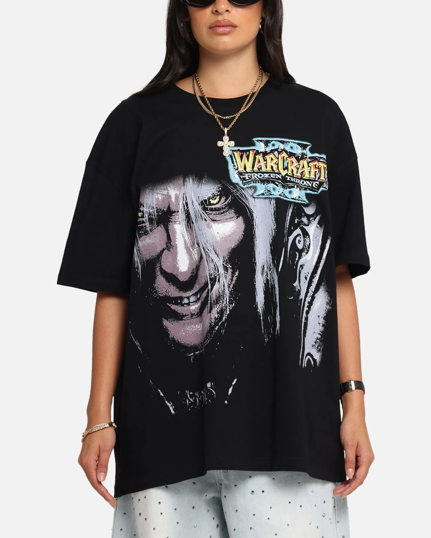 American Thrift X Warcraft III: The Frozen Throne Heavy T-Shirt Black sold by Culture Kings