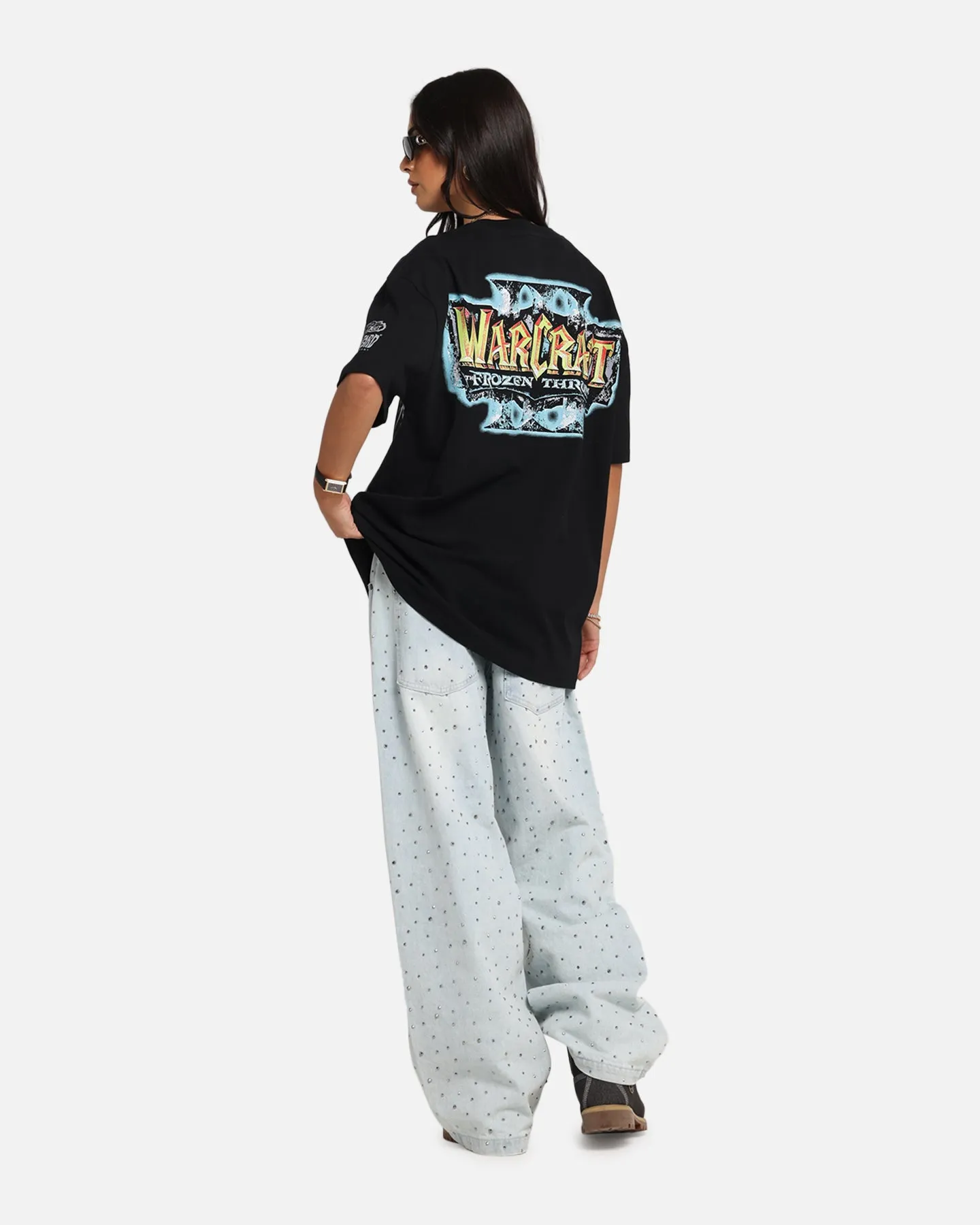 American Thrift X Warcraft III: The Frozen Throne Heavy T-Shirt Black sold by Culture Kings product image thumbnail 4