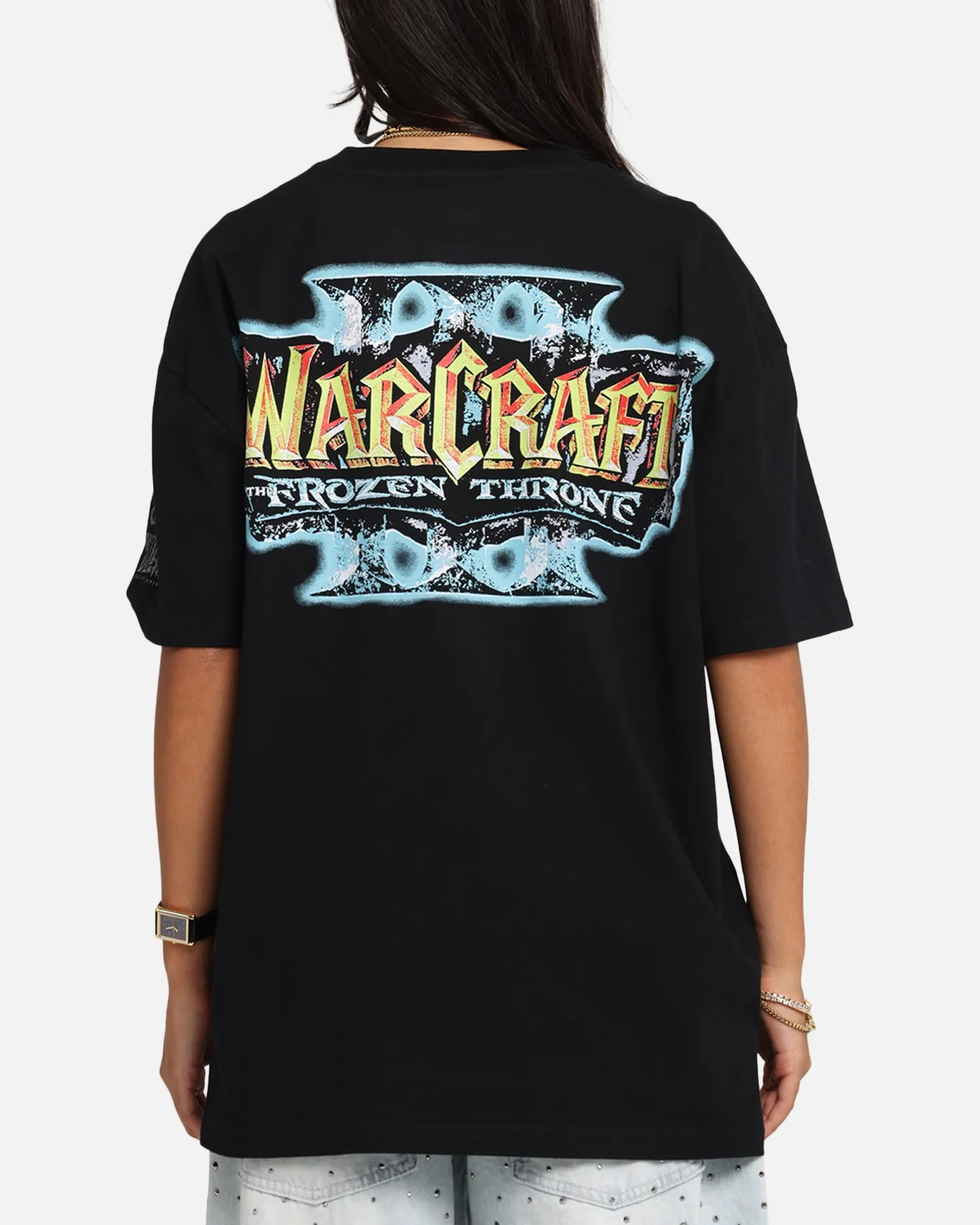 American Thrift X Warcraft III: The Frozen Throne Heavy T-Shirt Black sold by Culture Kings product image thumbnail 2