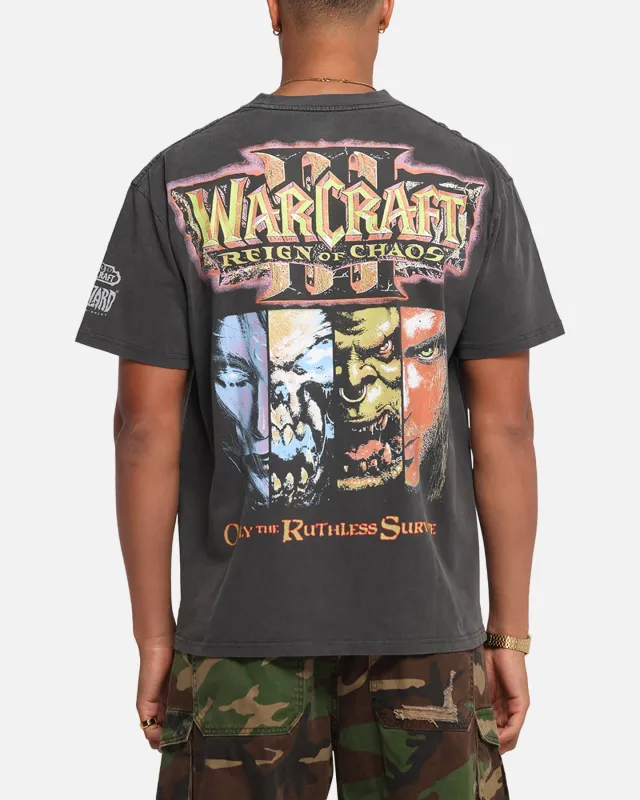 American Thrift X Warcraft: Reign Of Chaos Heavy T-Shirt Black Wash sold by Culture Kings