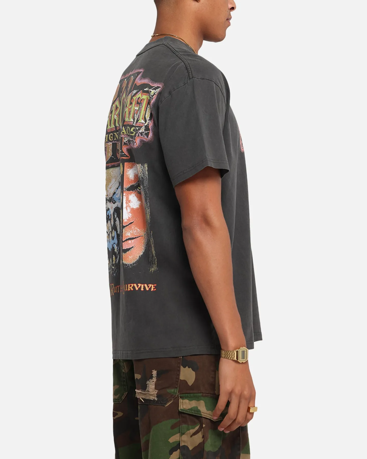 American Thrift X Warcraft: Reign Of Chaos Heavy T-Shirt Black Wash sold by Culture Kings product image thumbnail 5