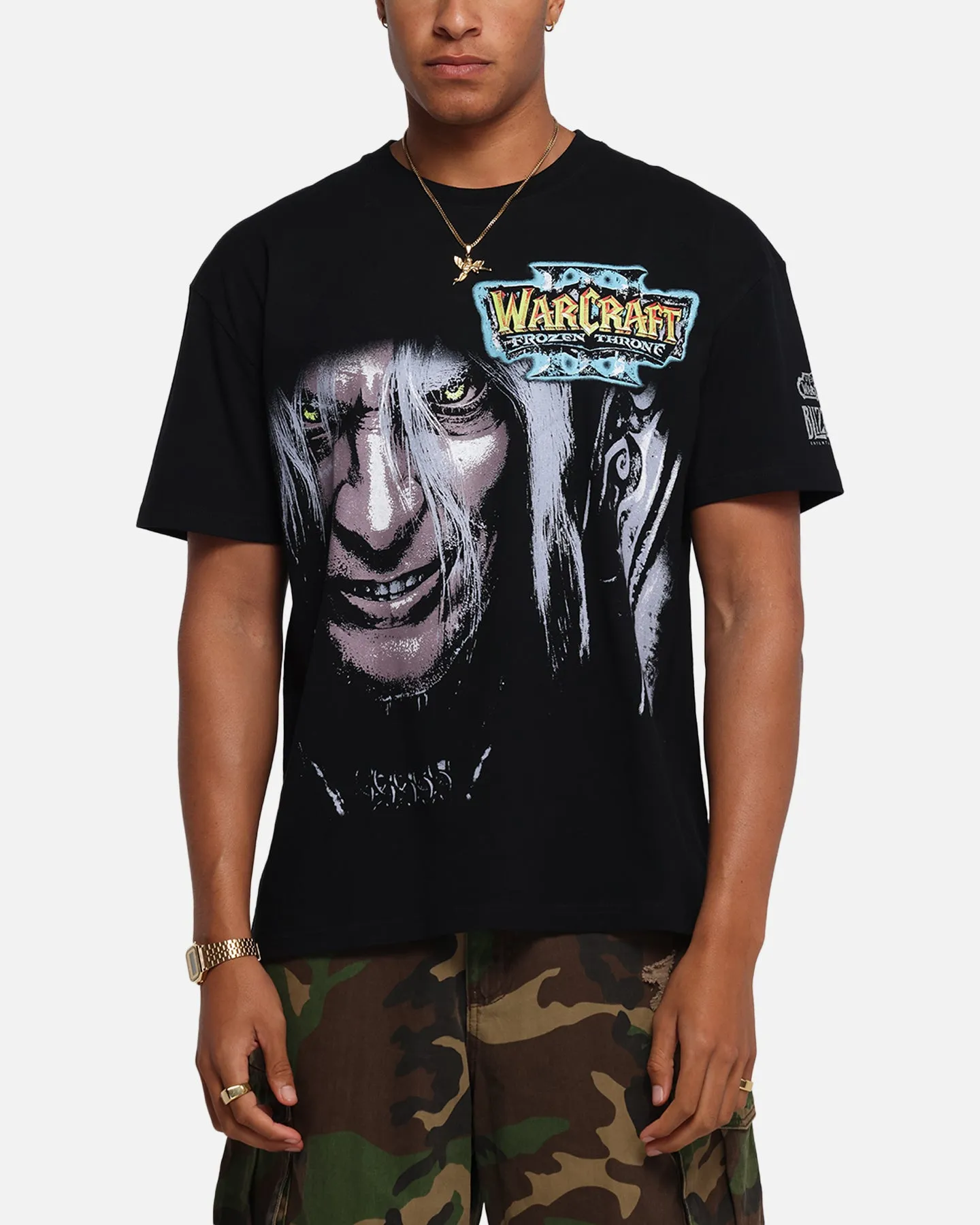American Thrift X Warcraft III: The Frozen Throne Heavy T-Shirt Black sold by Culture Kings