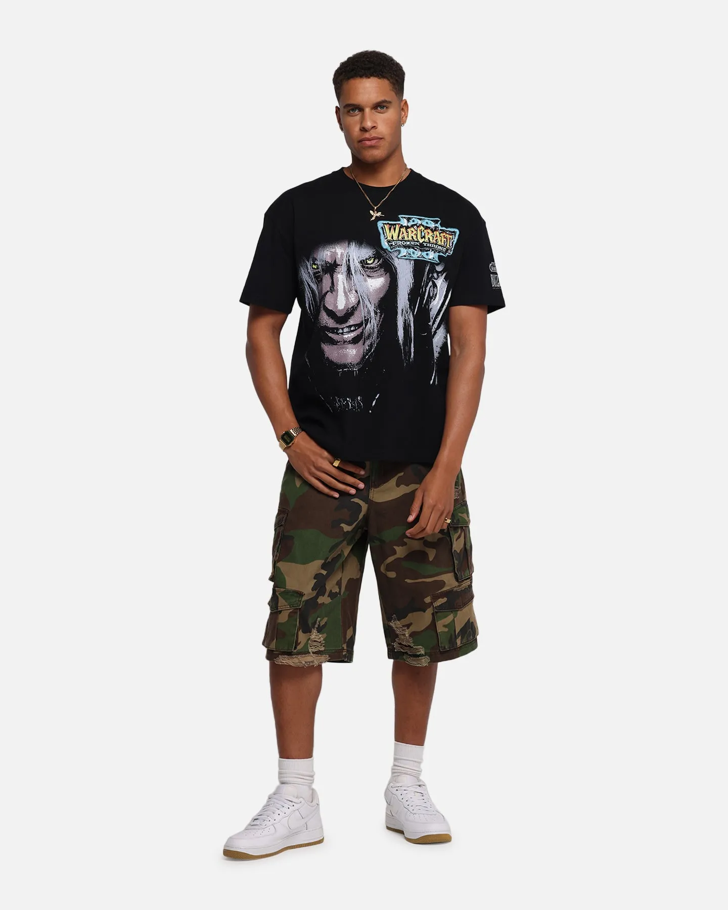 American Thrift X Warcraft III: The Frozen Throne Heavy T-Shirt Black sold by Culture Kings product image thumbnail 3