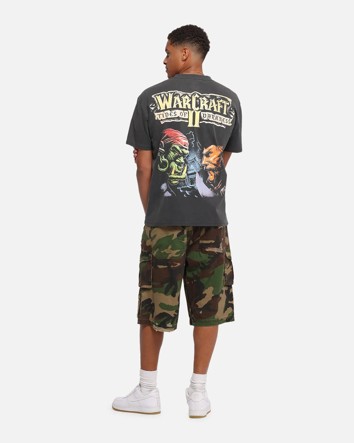 American Thrift X Warcraft II: Tides Of Darkness Heavy T-Shirt Black Wash sold by Culture Kings product image thumbnail 3