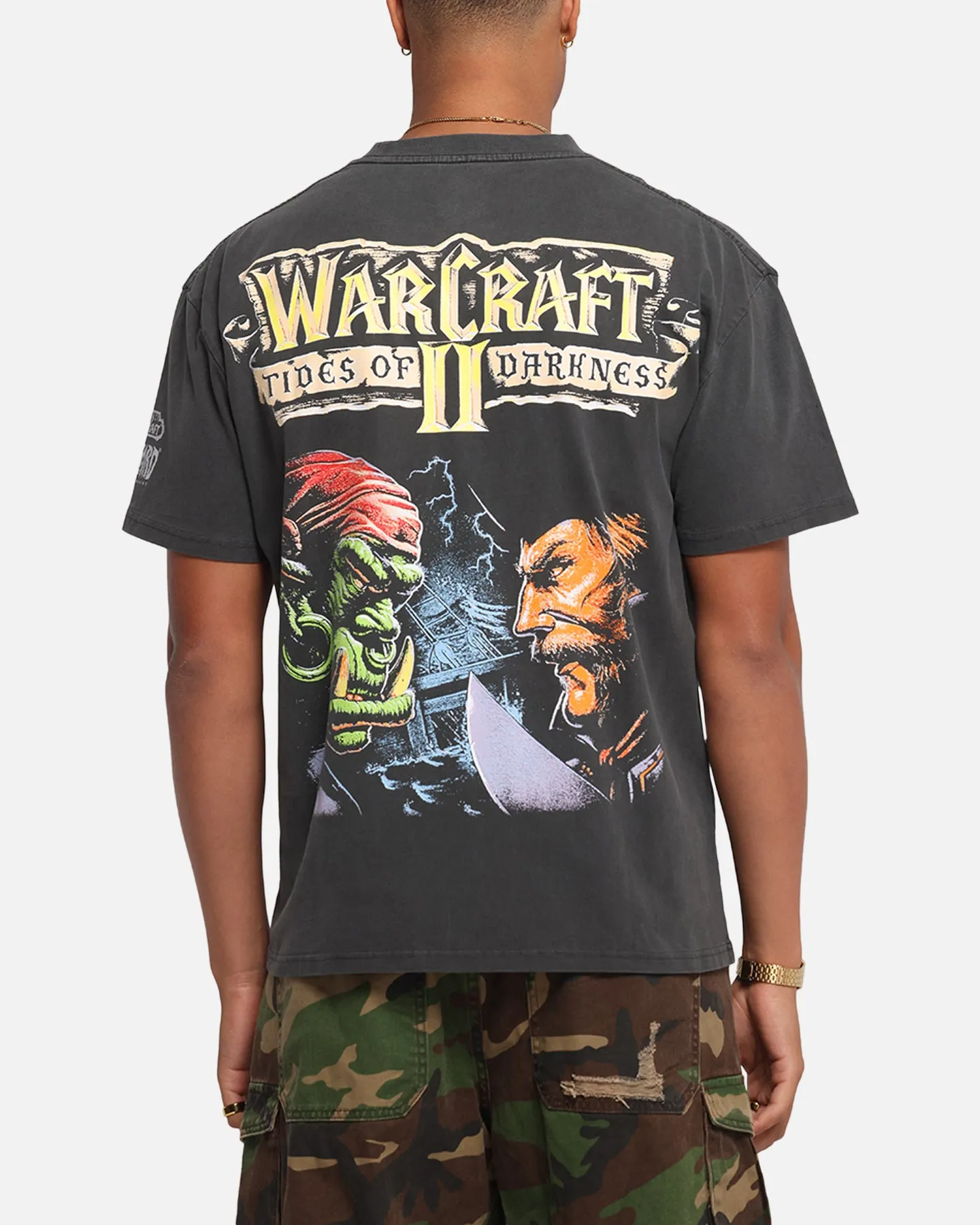 American Thrift X Warcraft II: Tides Of Darkness Heavy T-Shirt Black Wash sold by Culture Kings