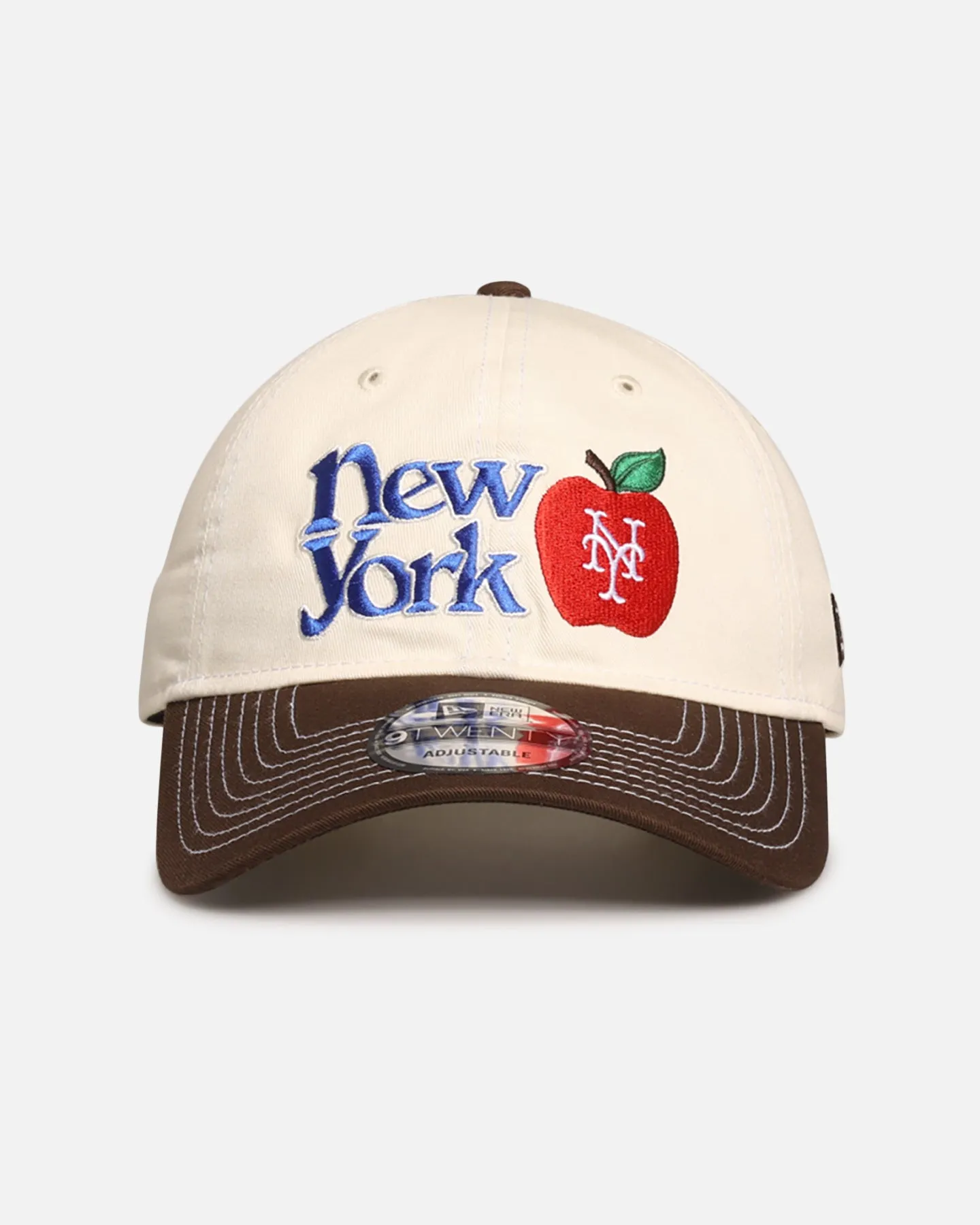 New Era New York Yankees ' Big Apple' 9TWENTY Strapback White/Navy sold by Culture Kings