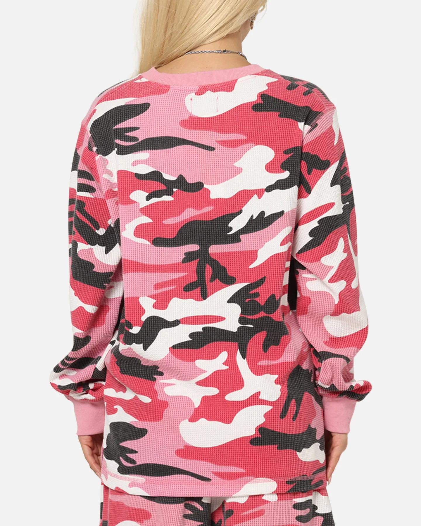 XXIII Printed Thermal Long Sleeve T-Shirt Pink Camo sold by Culture Kings product image thumbnail 3