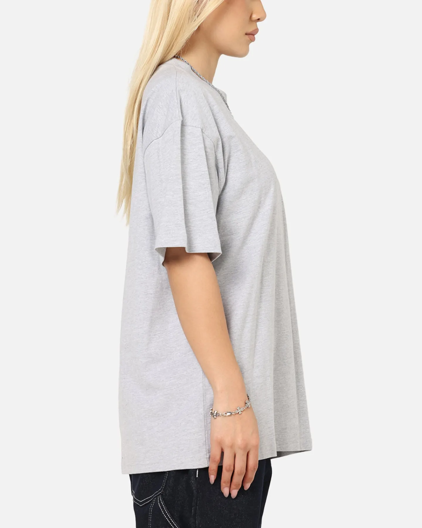 Culture Kings Standard Drop Shoulder T-Shirt Grey Marle sold by Culture Kings product image thumbnail 4