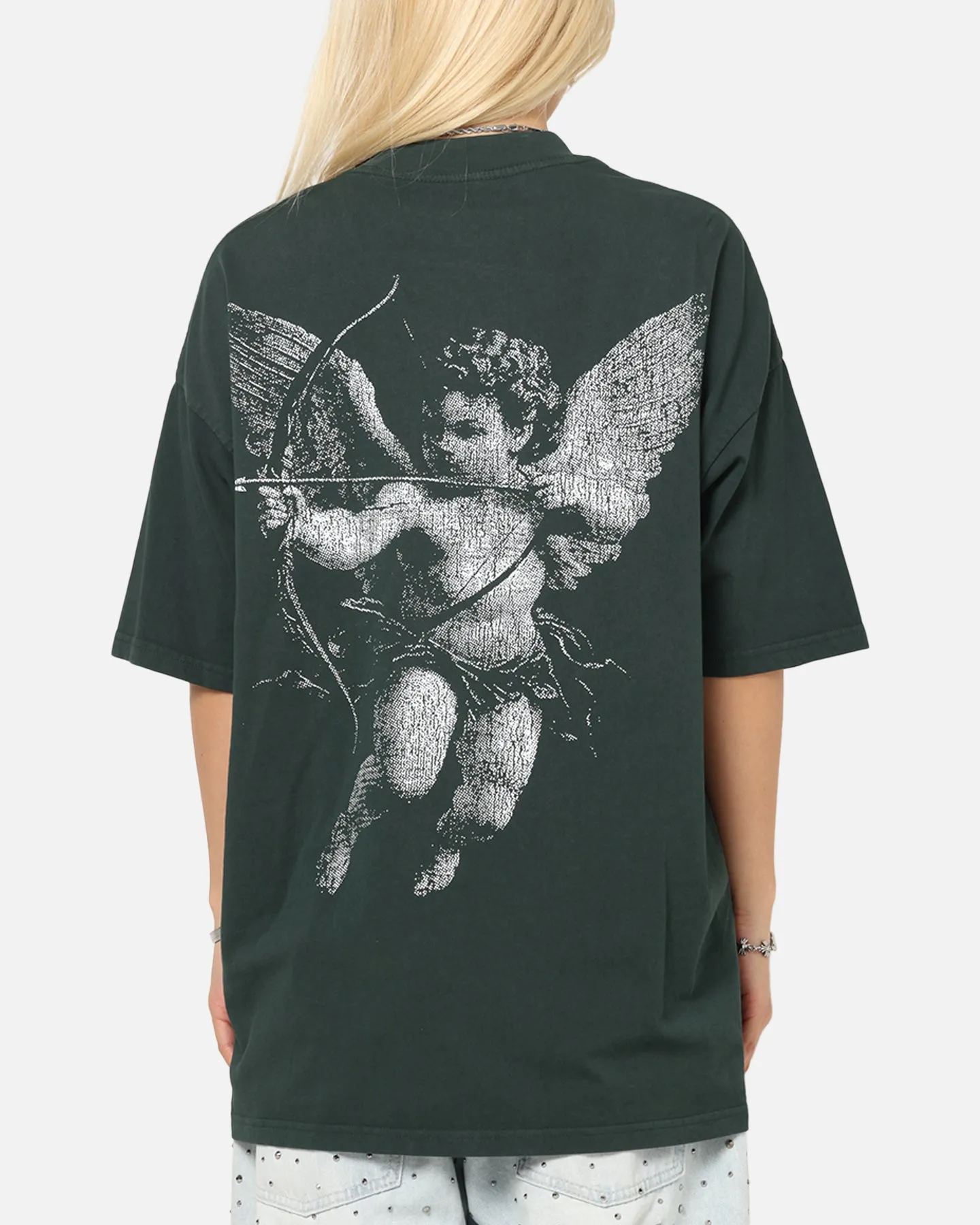 Saint Morta Redemption Mock Neck T-Shirt Green sold by Culture Kings