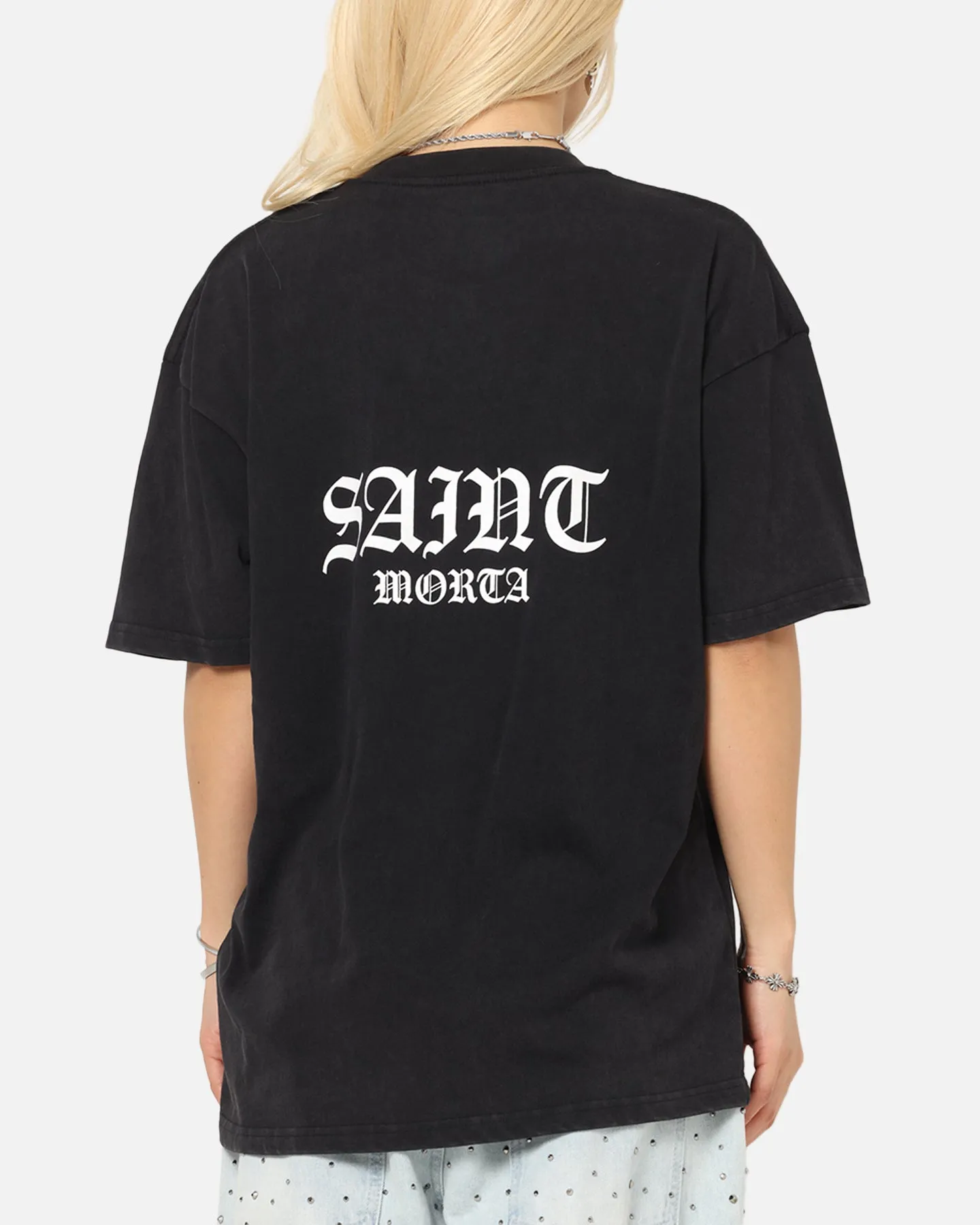 Saint Morta Kingdomcome T-Shirt Vintage Black sold by Culture Kings product image thumbnail 2
