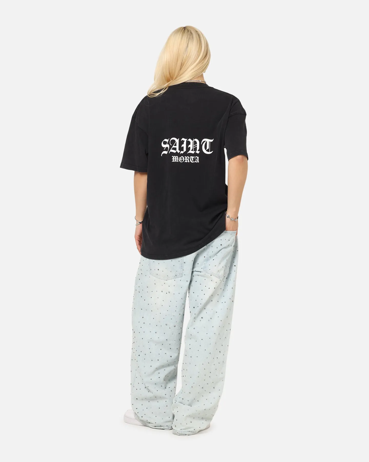 Saint Morta Kingdomcome T-Shirt Vintage Black sold by Culture Kings product image thumbnail 4