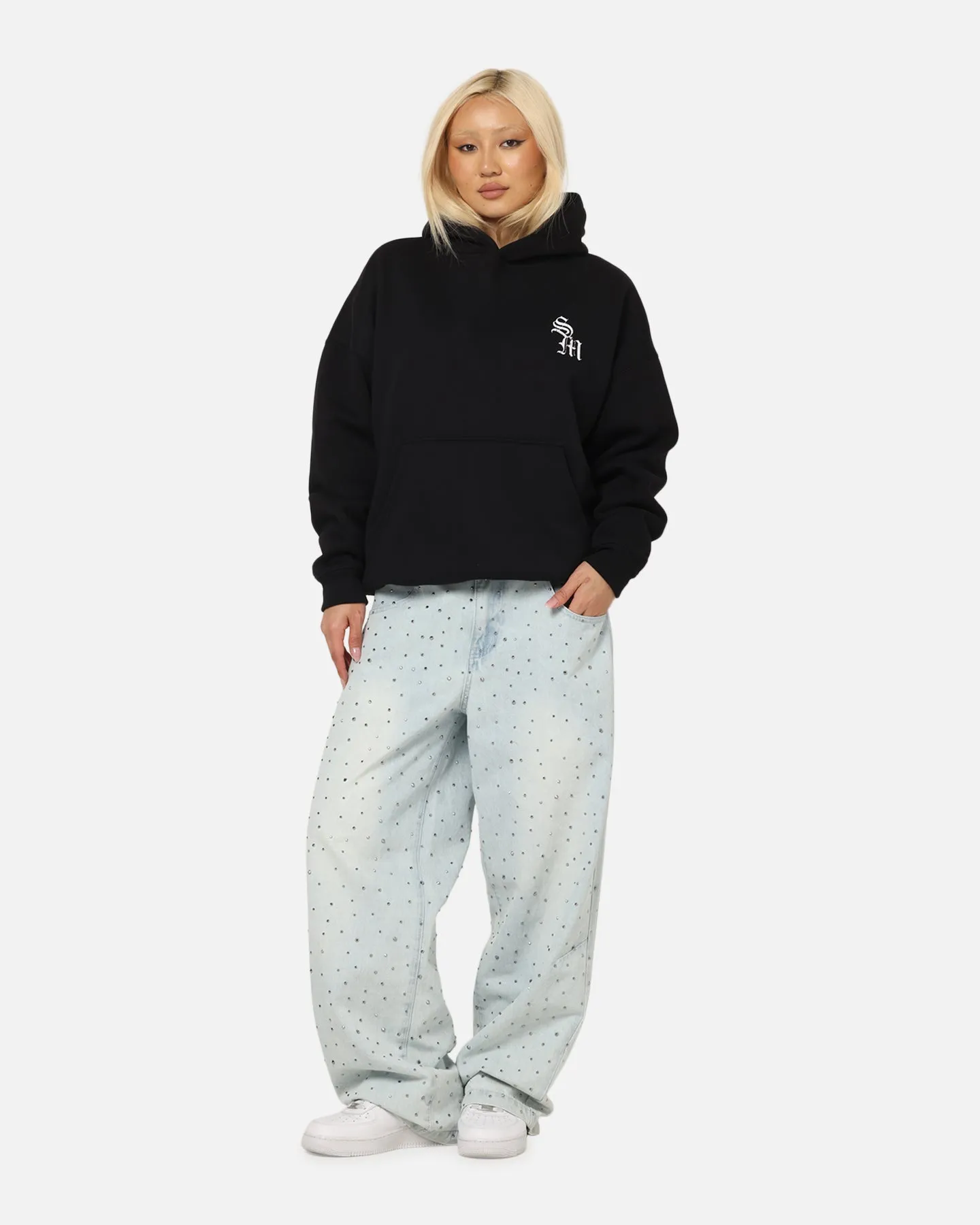 Saint Morta Redemption Boxy Hoodie Black sold by Culture Kings product image thumbnail 4