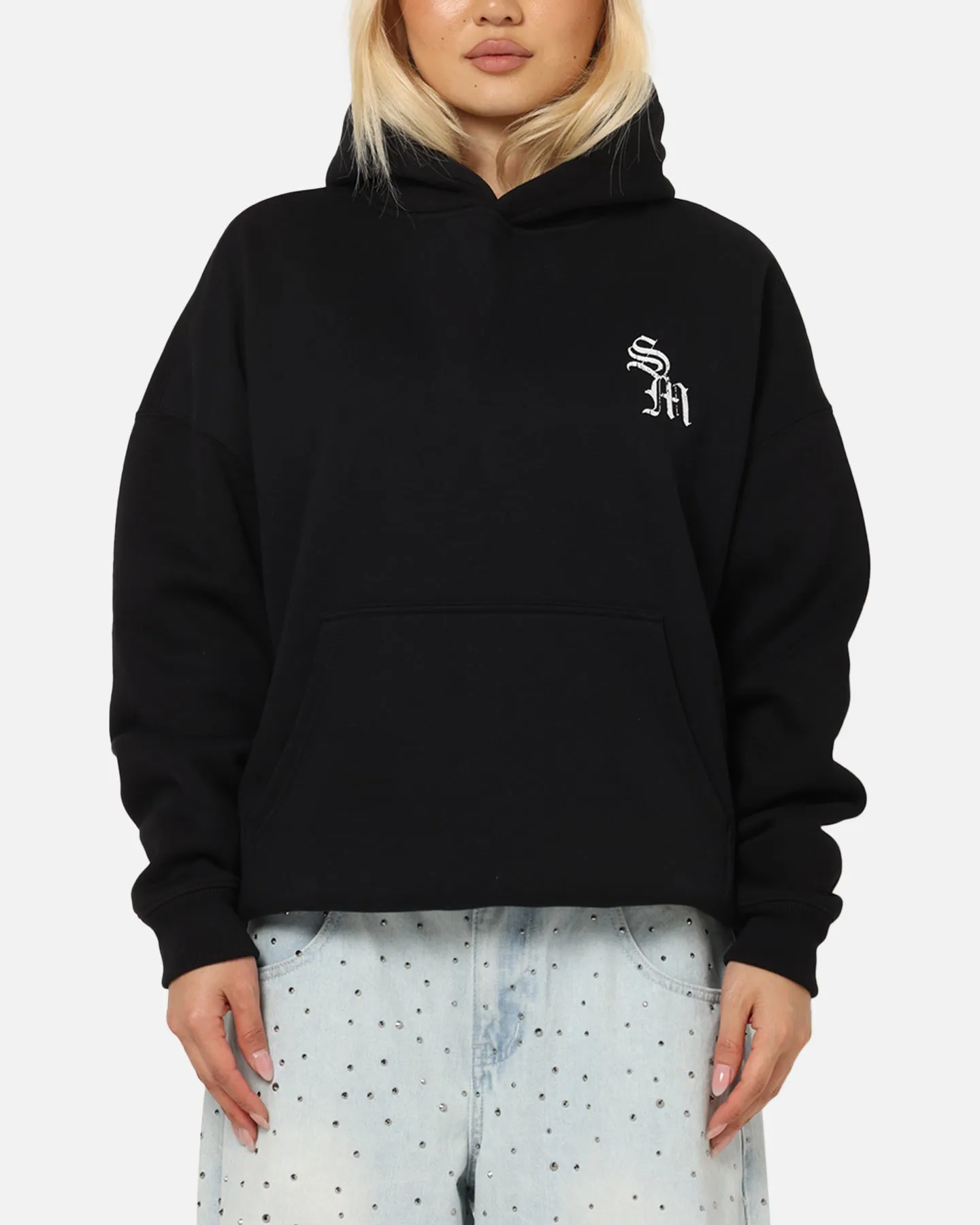 Saint Morta Redemption Boxy Hoodie Black sold by Culture Kings product image thumbnail 2