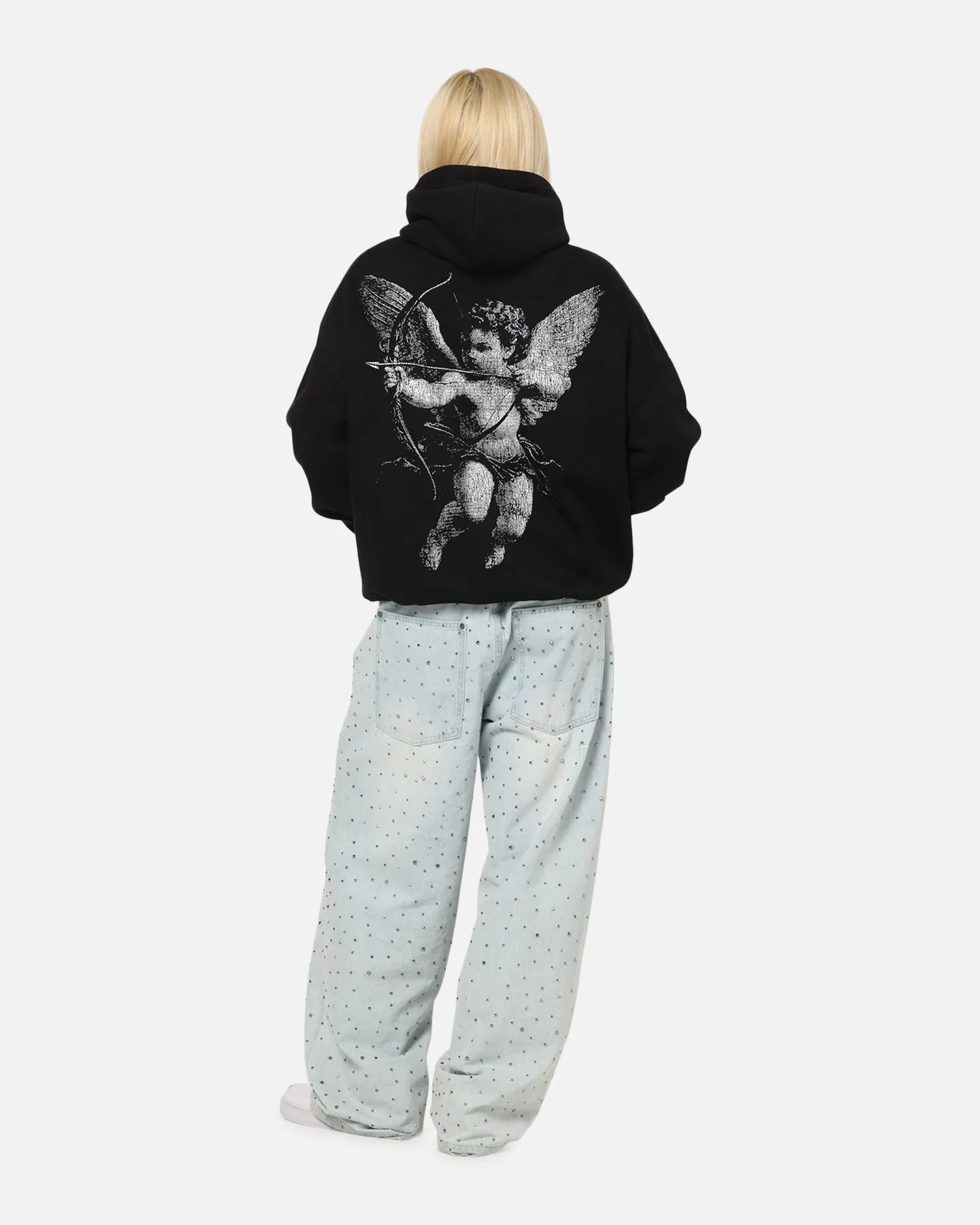 Saint Morta Redemption Boxy Hoodie Black sold by Culture Kings product image thumbnail 3