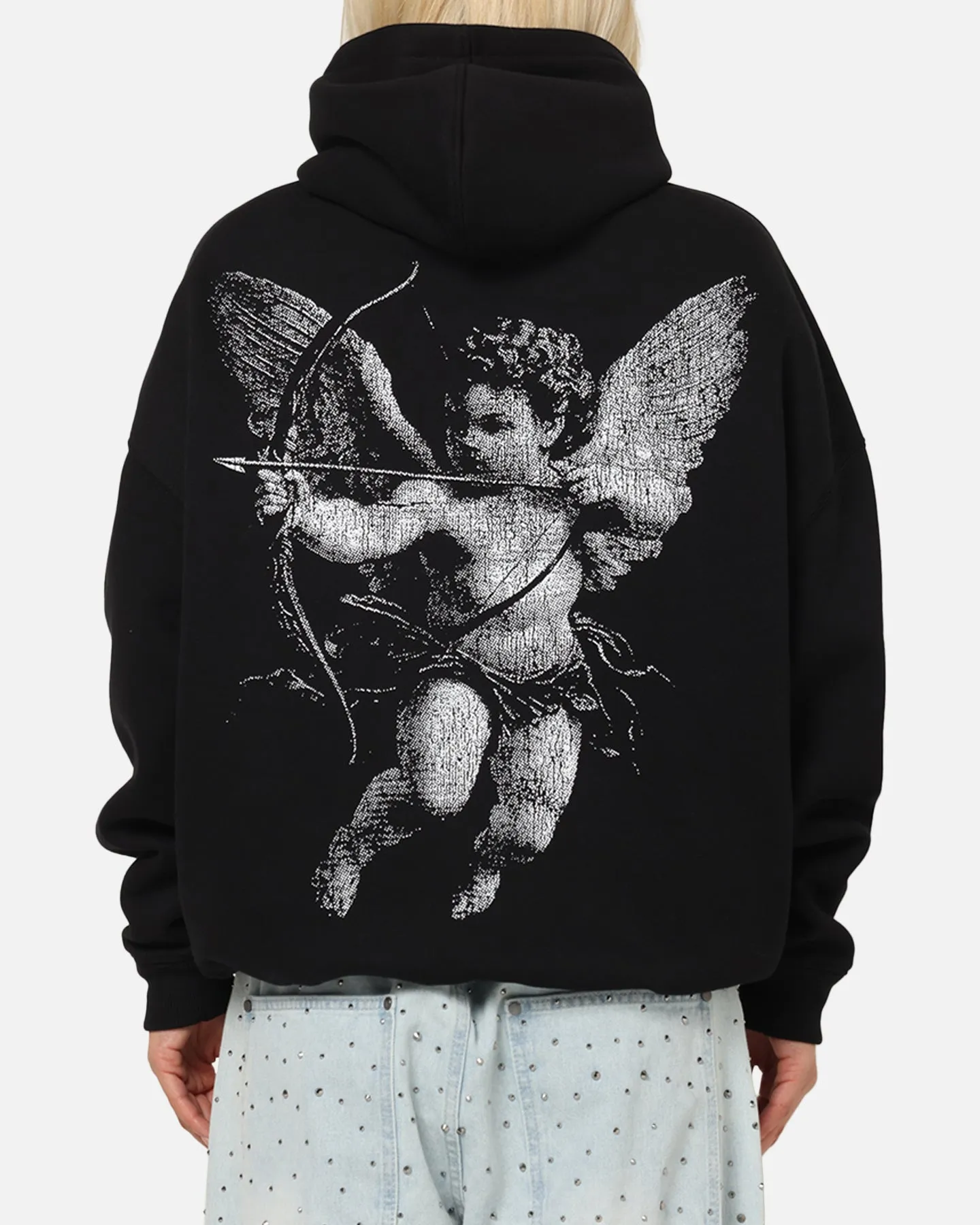 Saint Morta Redemption Boxy Hoodie Black sold by Culture Kings