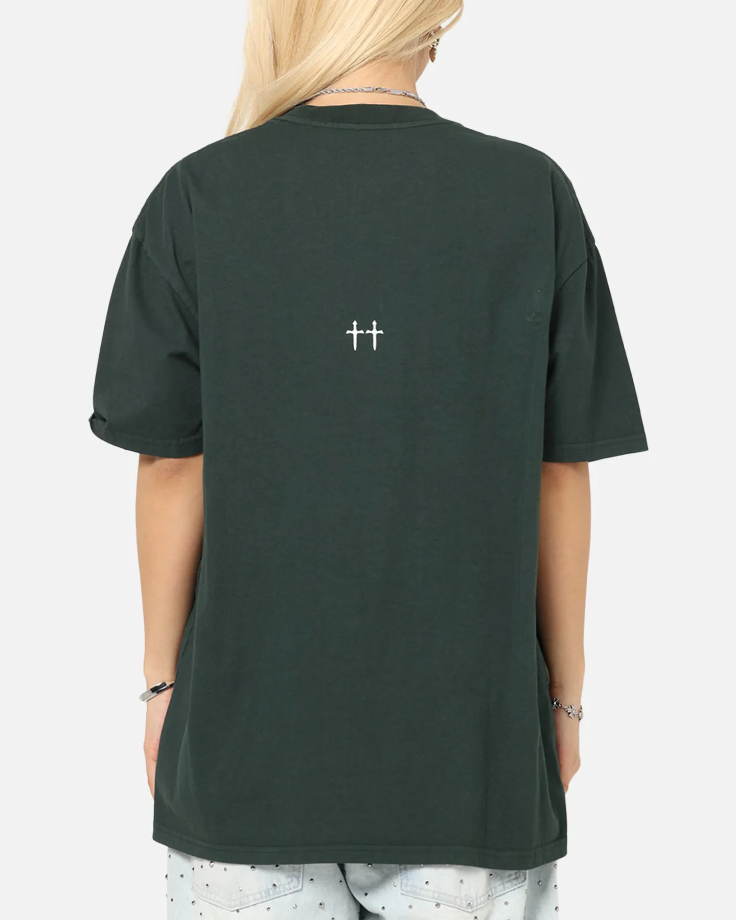 Saint Morta Studios Boxy T-Shirt Green sold by Culture Kings product image thumbnail 2