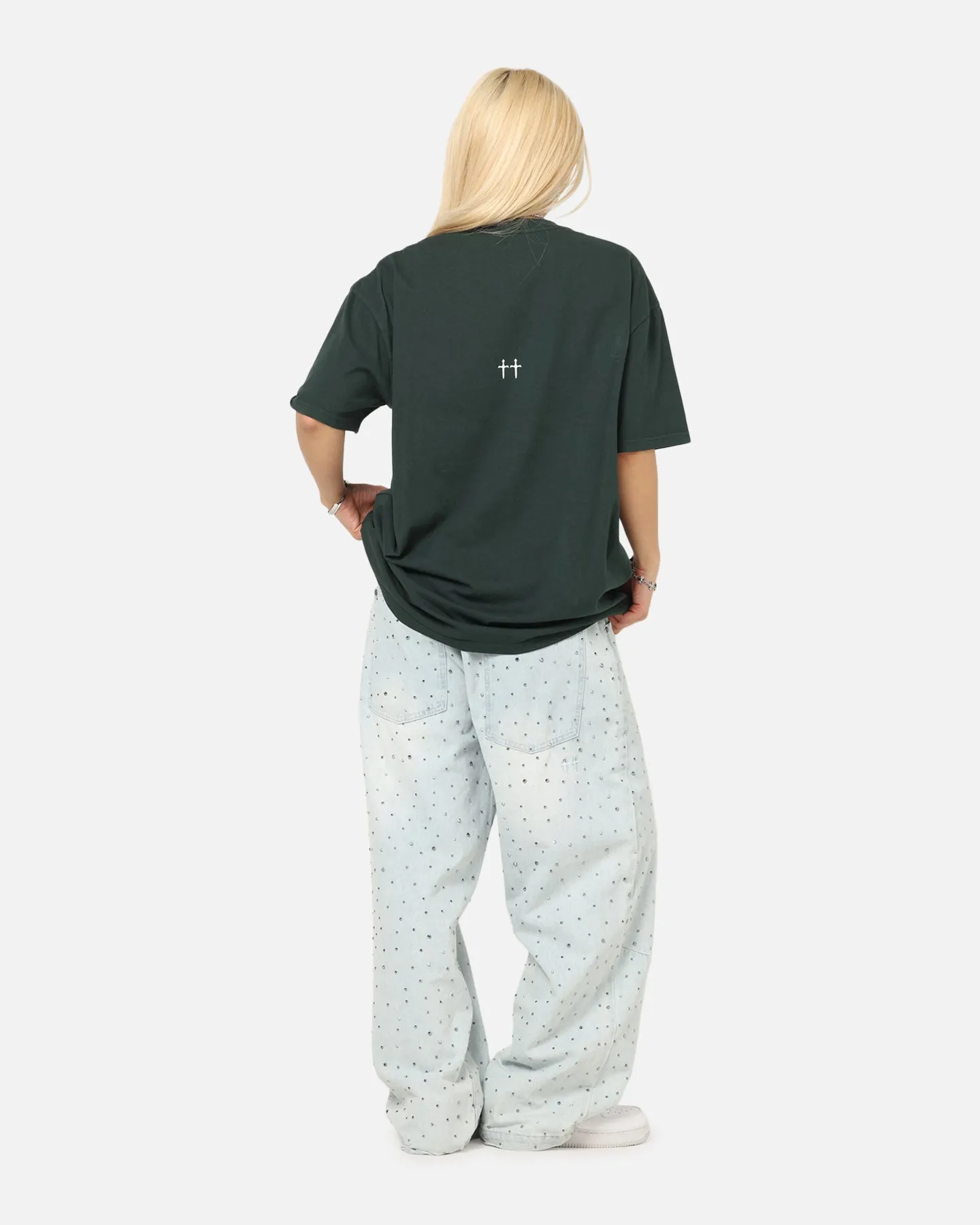 Saint Morta Studios Boxy T-Shirt Green sold by Culture Kings product image thumbnail 4