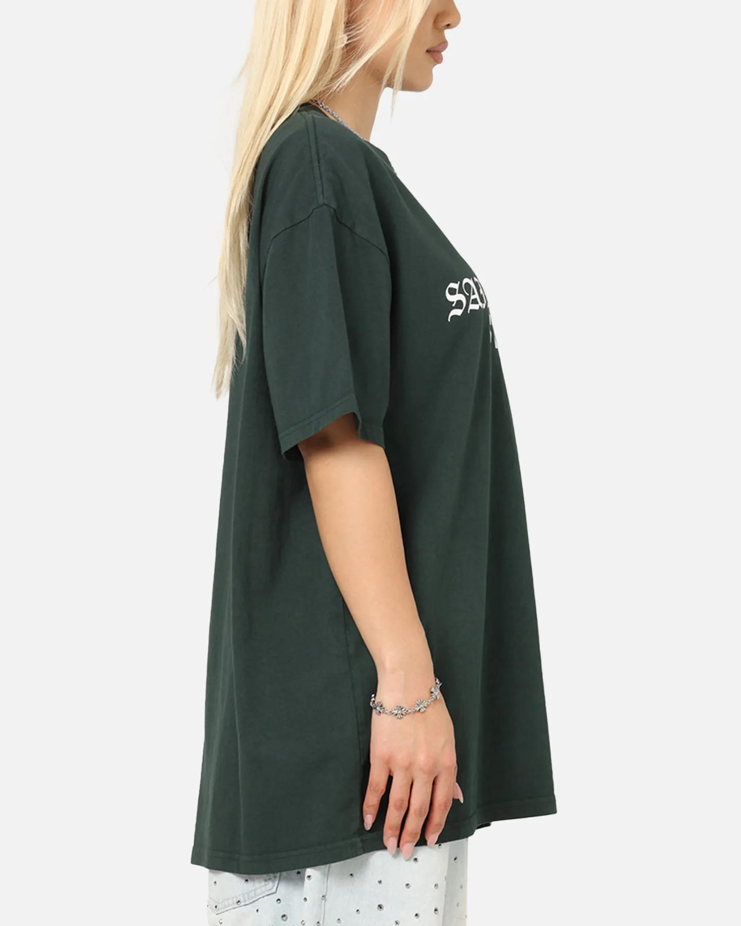 Saint Morta Studios Boxy T-Shirt Green sold by Culture Kings product image thumbnail 5