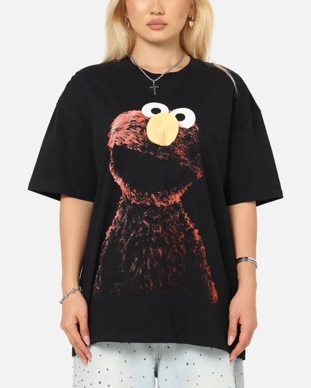 American Thrift X Sesame Street Elmo Grail Heavy T-Shirt Black made by Culture Kings
