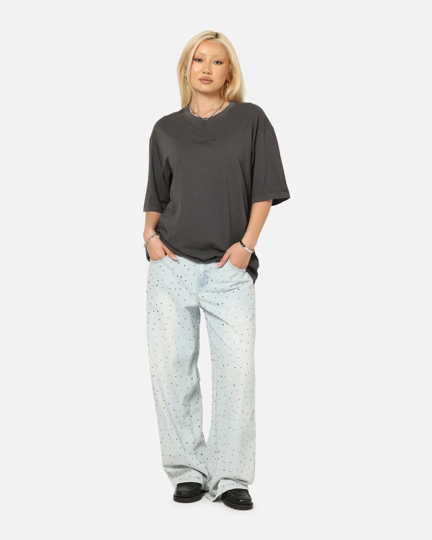 G-Star Overdyed Center Chest Boxy T-Shirt Black sold by Culture Kings product image thumbnail 2