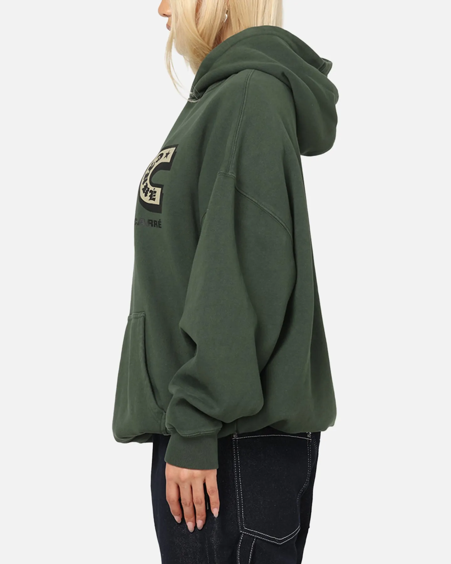Carre Sacred Letter Hoodie Green sold by Culture Kings product image thumbnail 5