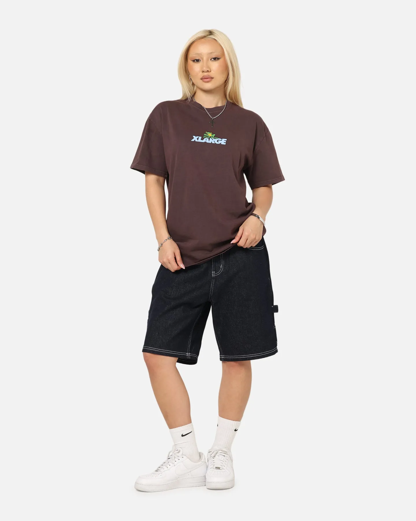 X-Large Frog T-Shirt Pigment Chocolate sold by Culture Kings product image thumbnail 2