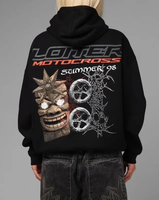 Loiter Summer Motocross Hoodie Black sold by Culture Kings