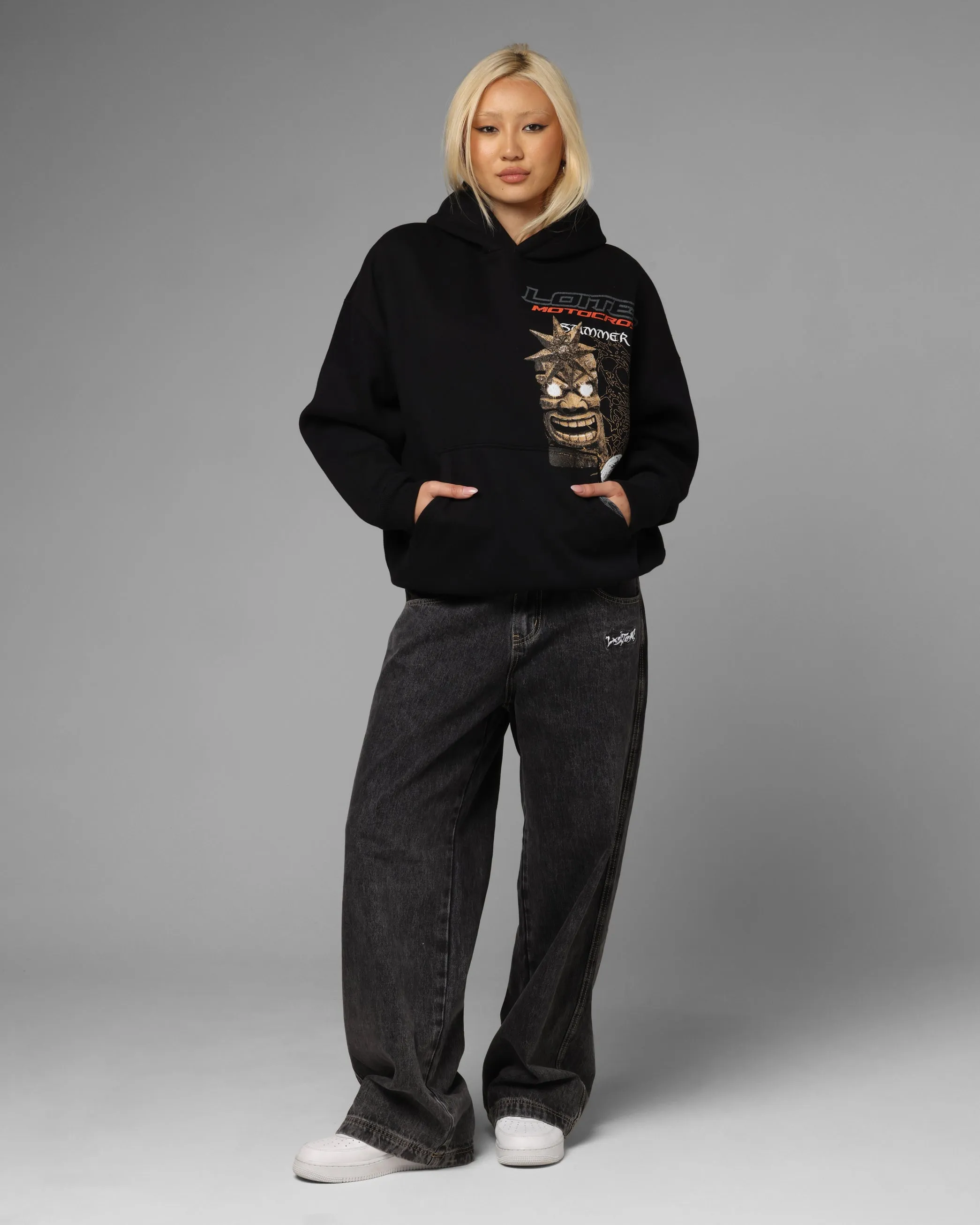 Loiter Summer Motocross Hoodie Black sold by Culture Kings product image thumbnail 4