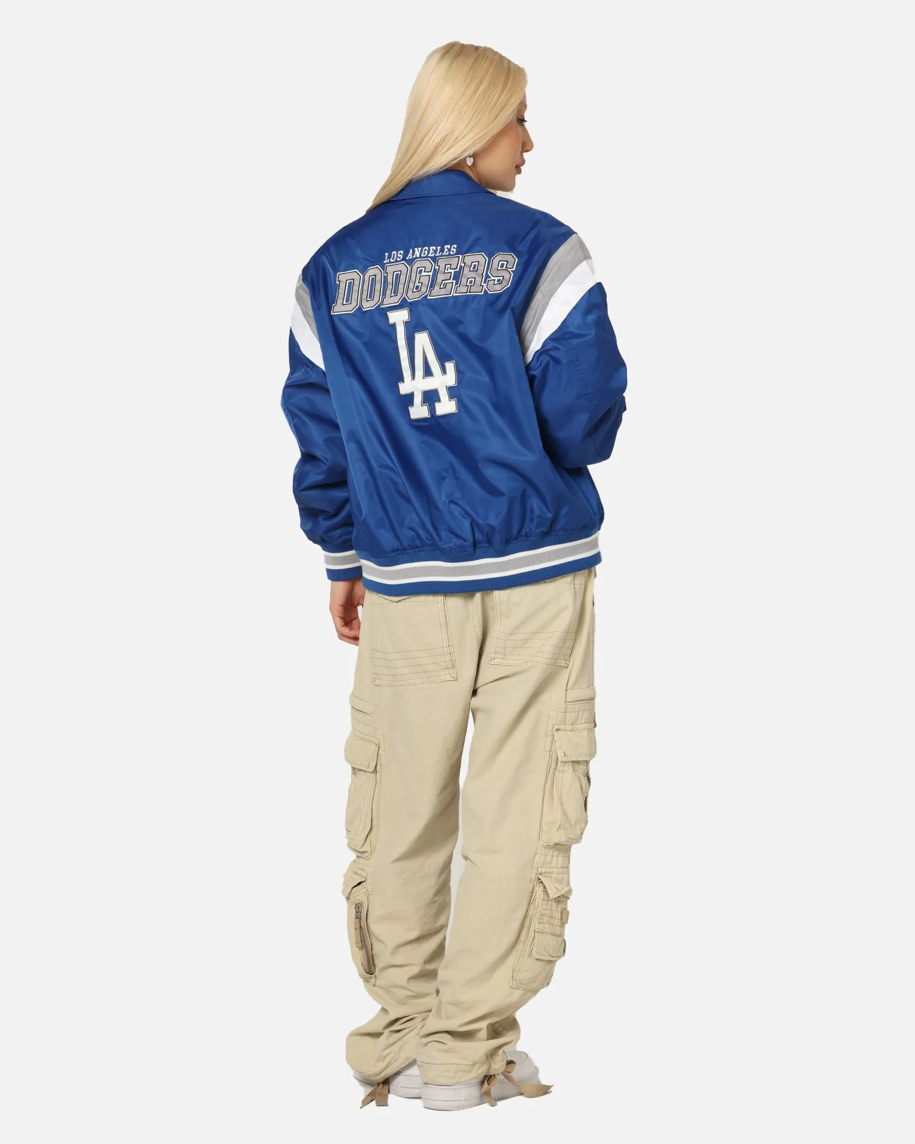 New Era Los Angeles Dodgers MLB Retro Stadium Jacket Blue sold by Culture Kings product image thumbnail 3