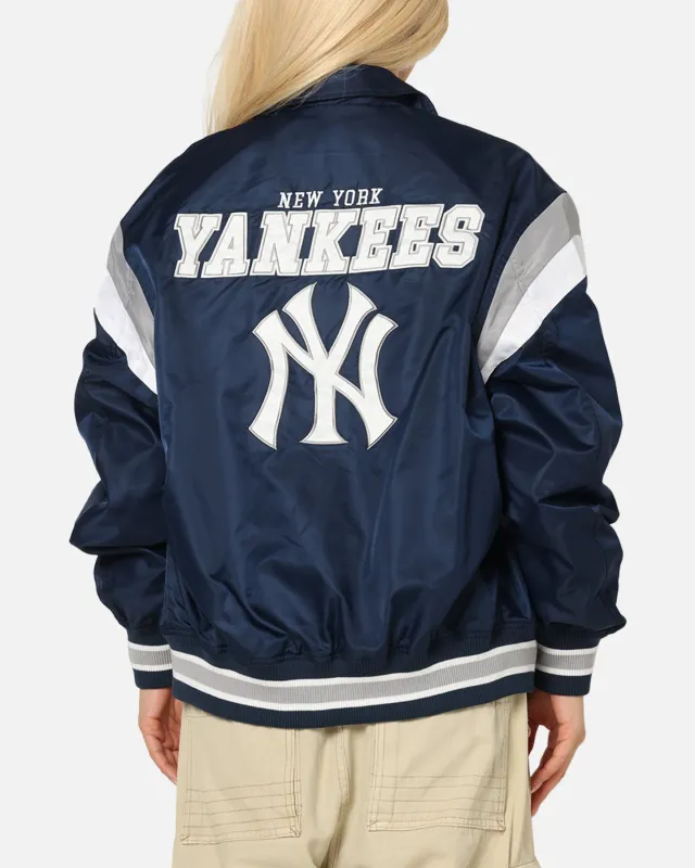 New Era New York Yankees MLB Retro Stadium Jacket Navy sold by Culture Kings