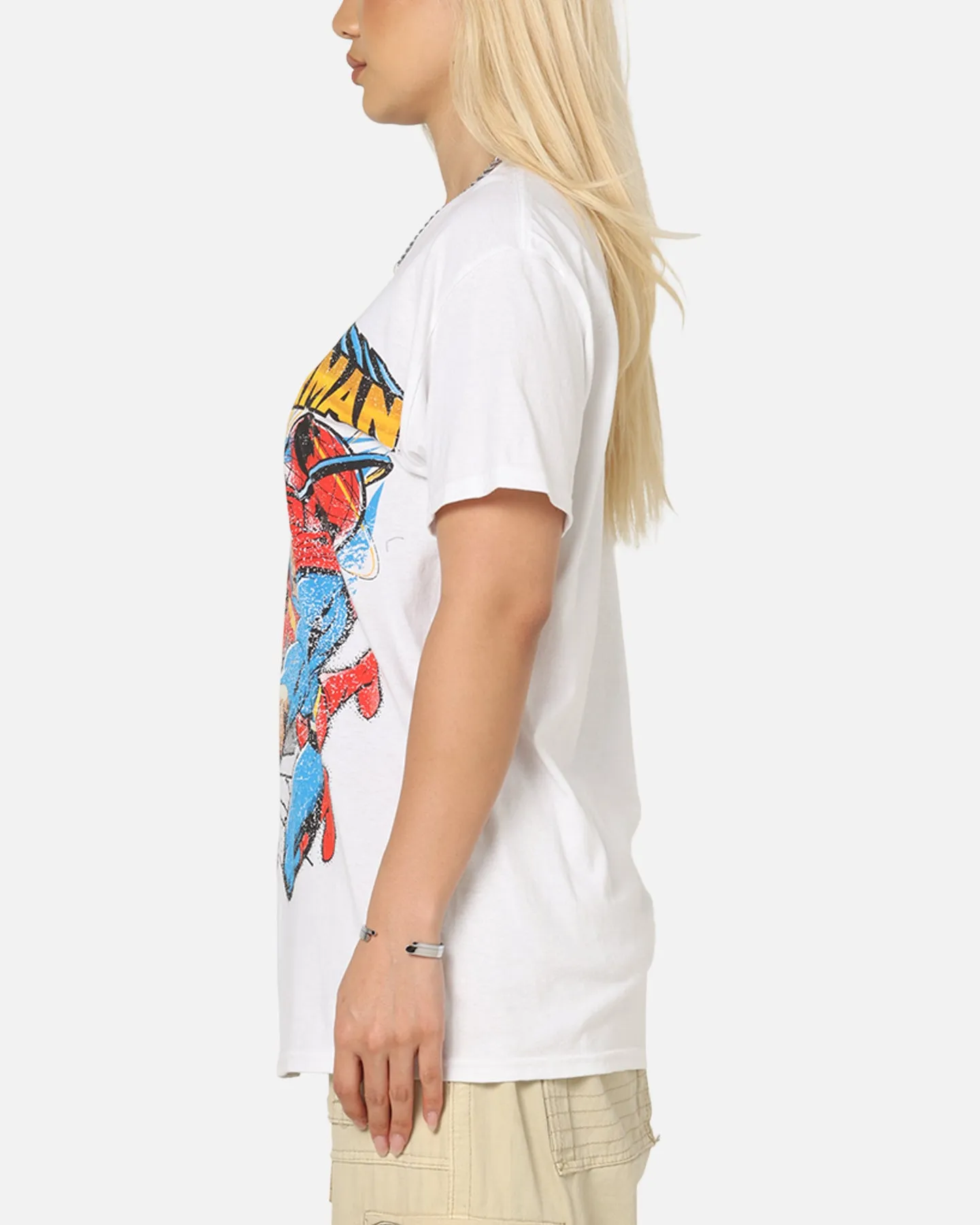 Goat Crew X DC Superman Man Of Steel T-Shirt White sold by Culture Kings product image thumbnail 5