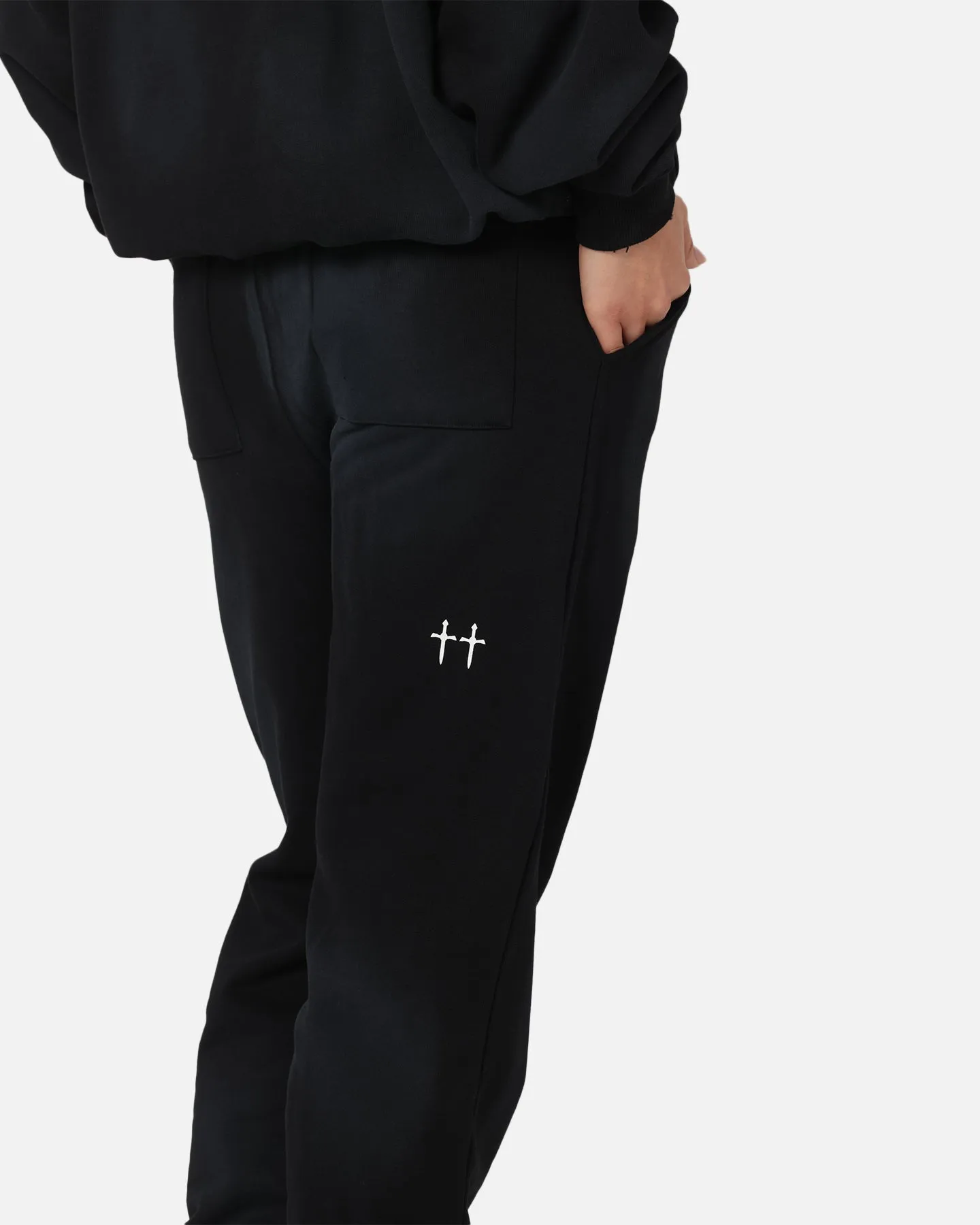 Saint Morta Manticore Sweatpants Sunfade Black sold by Culture Kings product image thumbnail 4