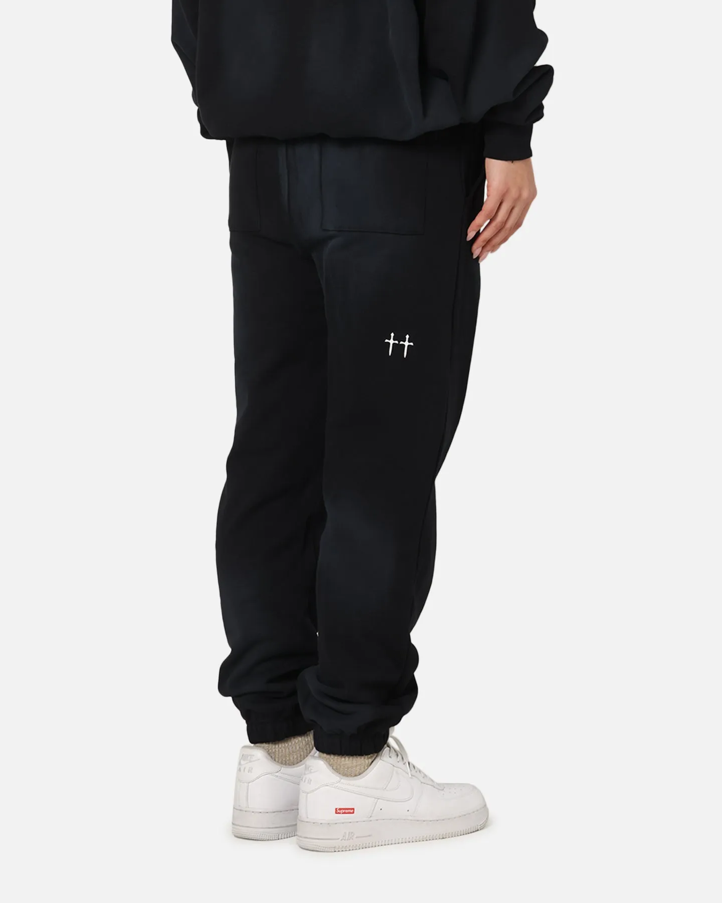 Saint Morta Manticore Sweatpants Sunfade Black sold by Culture Kings product image thumbnail 5