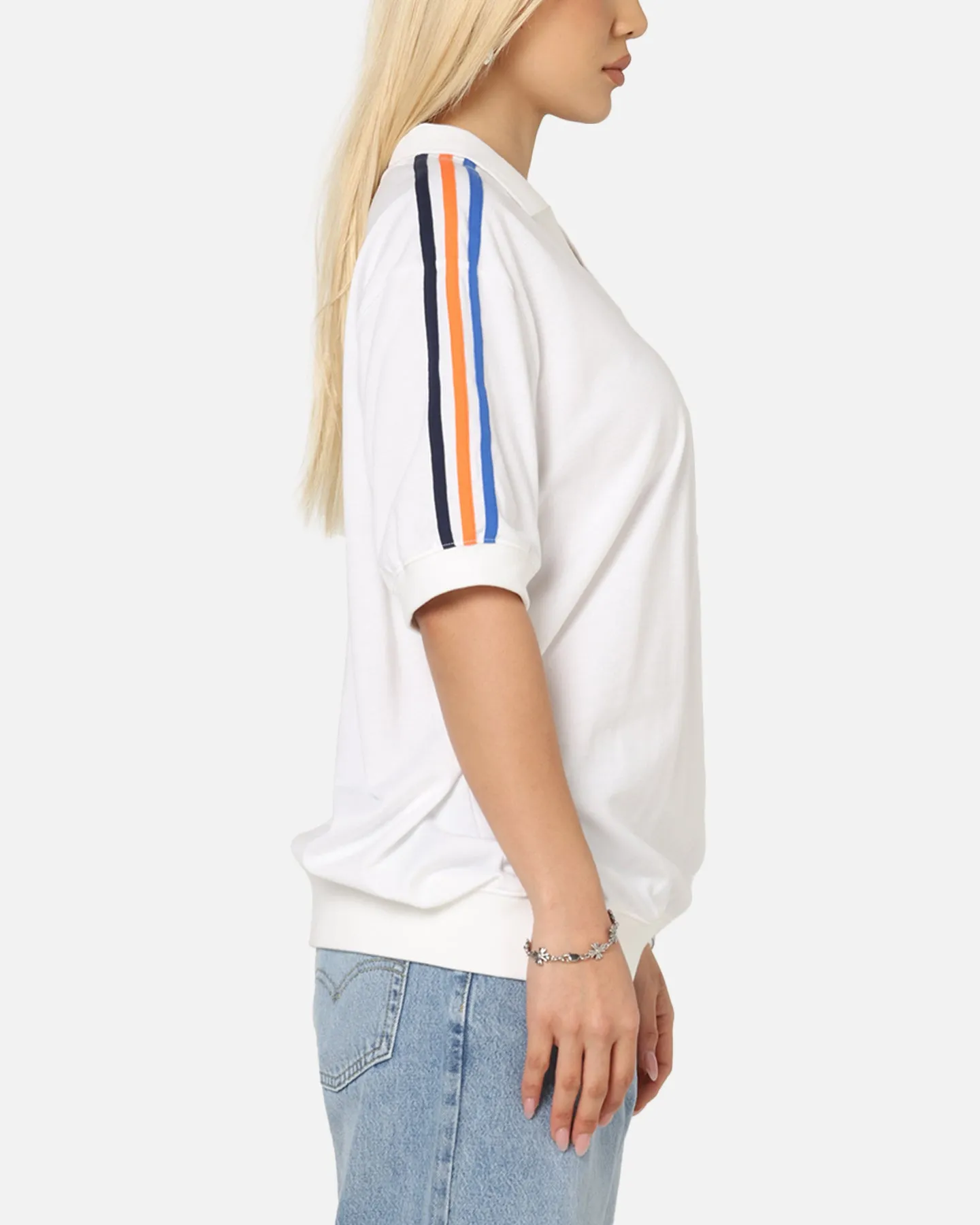 Adidas Polo T-Shirt White sold by Culture Kings product image thumbnail 4