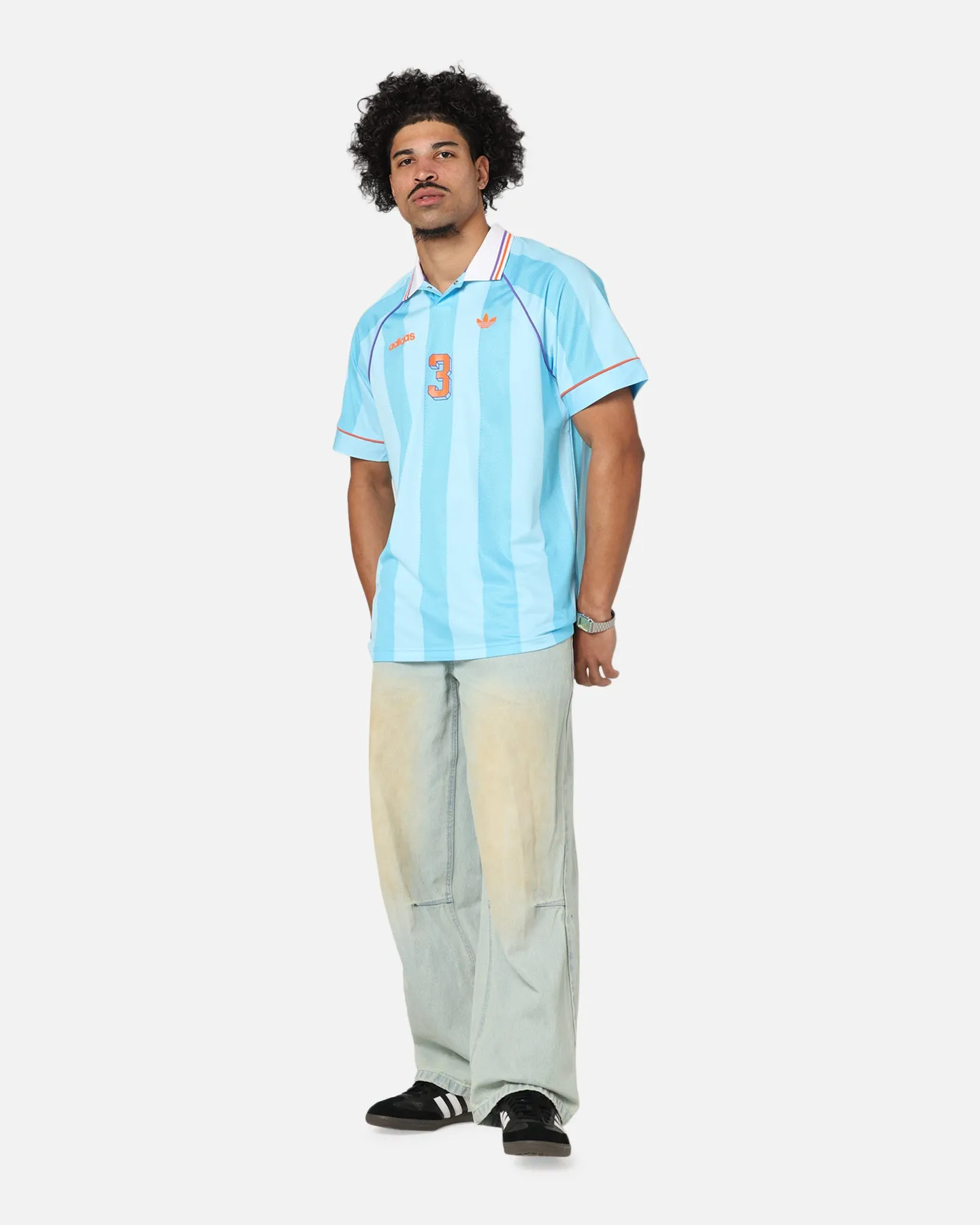 Adidas Jacquard Jersey Cyan sold by Culture Kings product image thumbnail 3