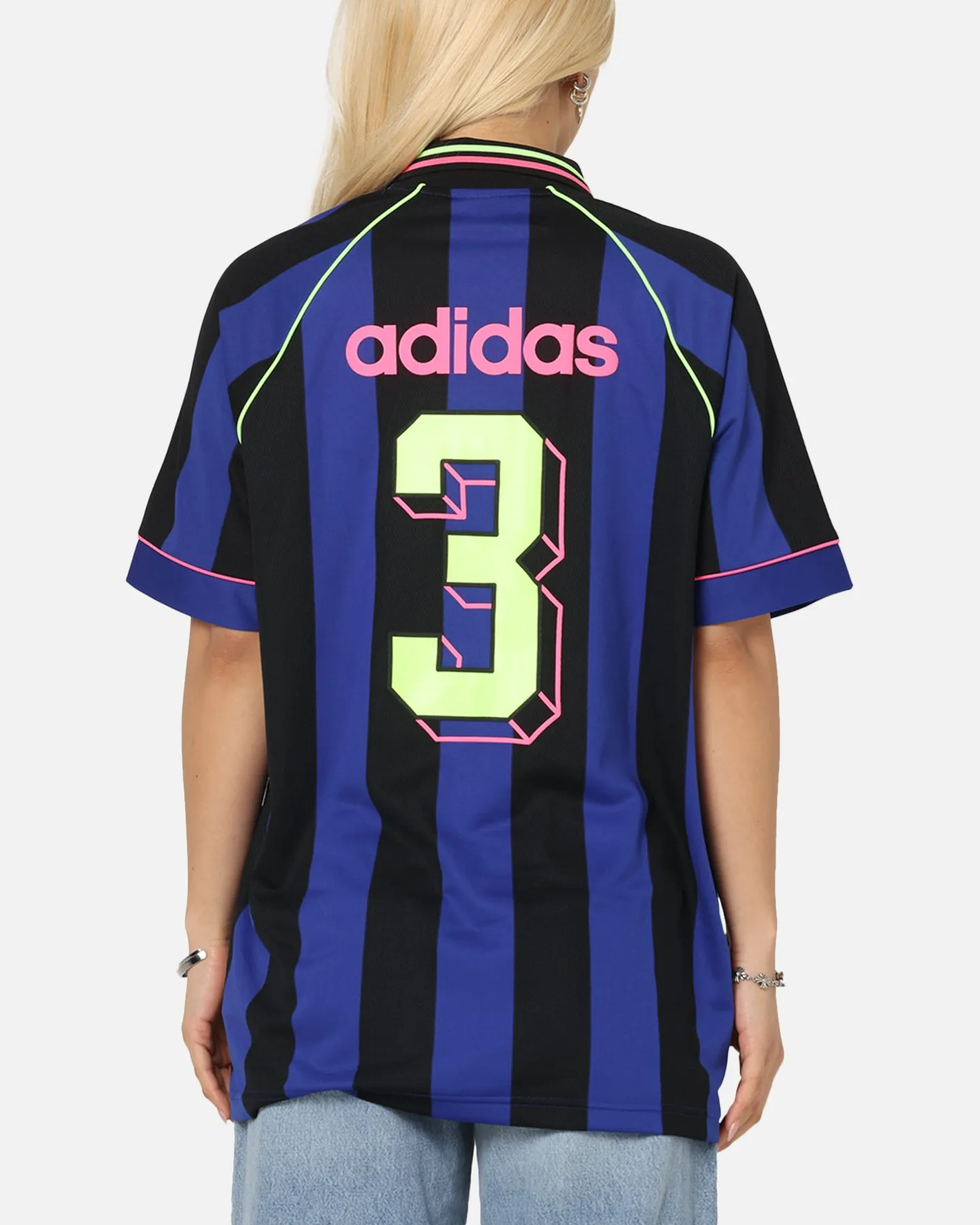Adidas Jacquard Jersey Blue/Black sold by Culture Kings product image thumbnail 2