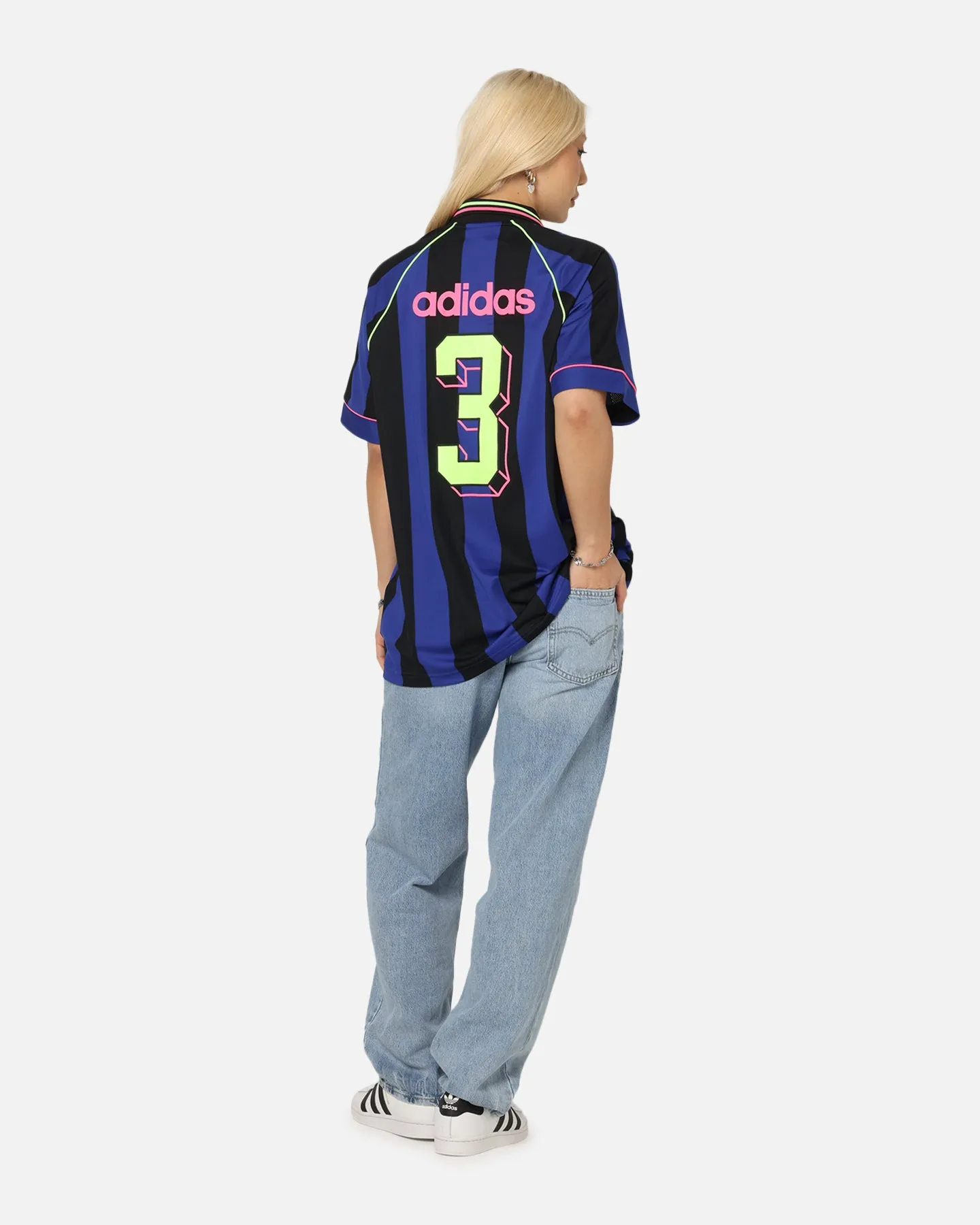 Adidas Jacquard Jersey Blue/Black sold by Culture Kings product image thumbnail 4