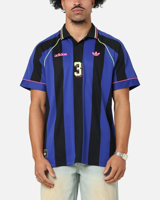 Adidas Jacquard Jersey Blue/Black sold by Culture Kings