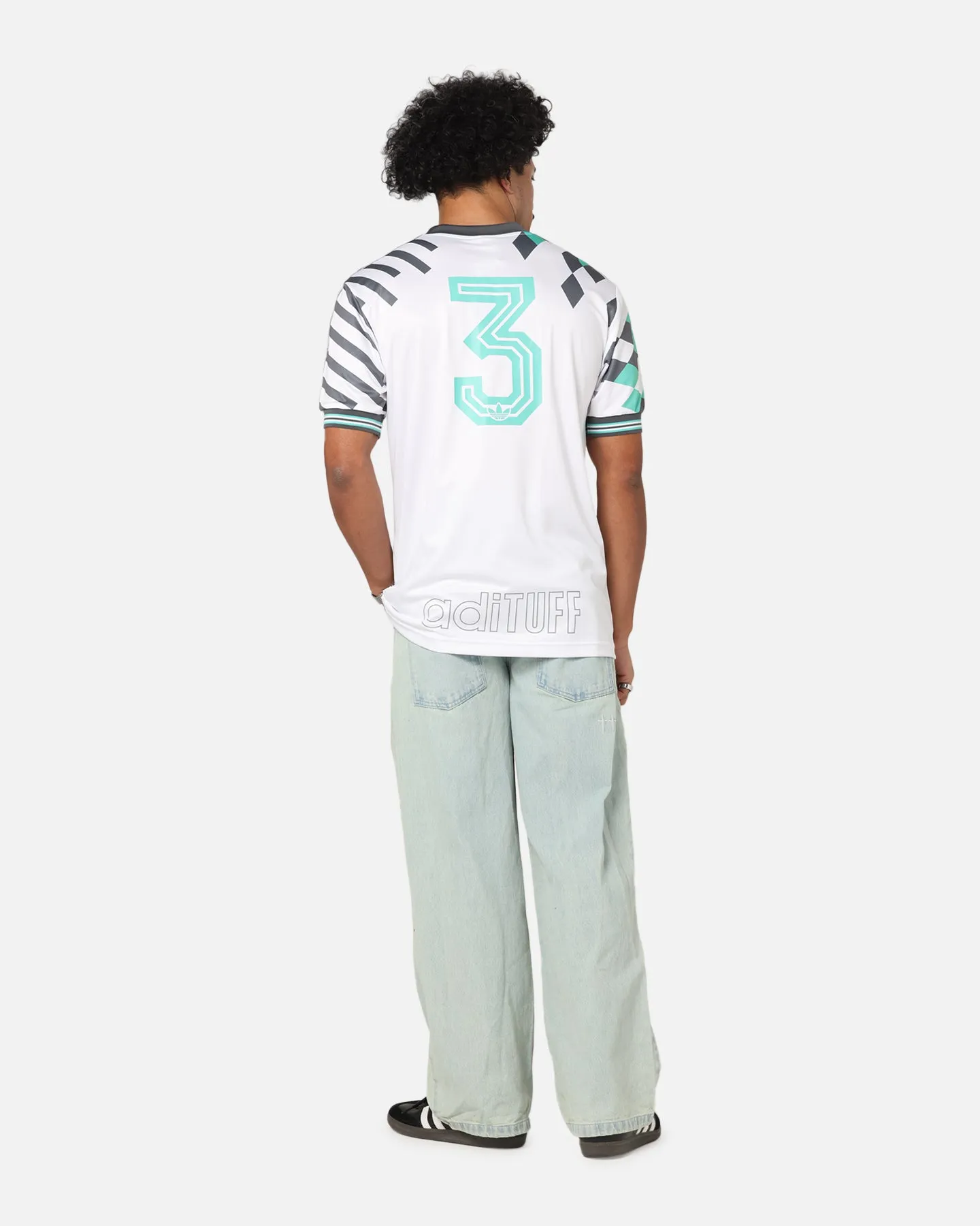 Adidas Nuwave 90's Jersey White sold by Culture Kings product image thumbnail 4