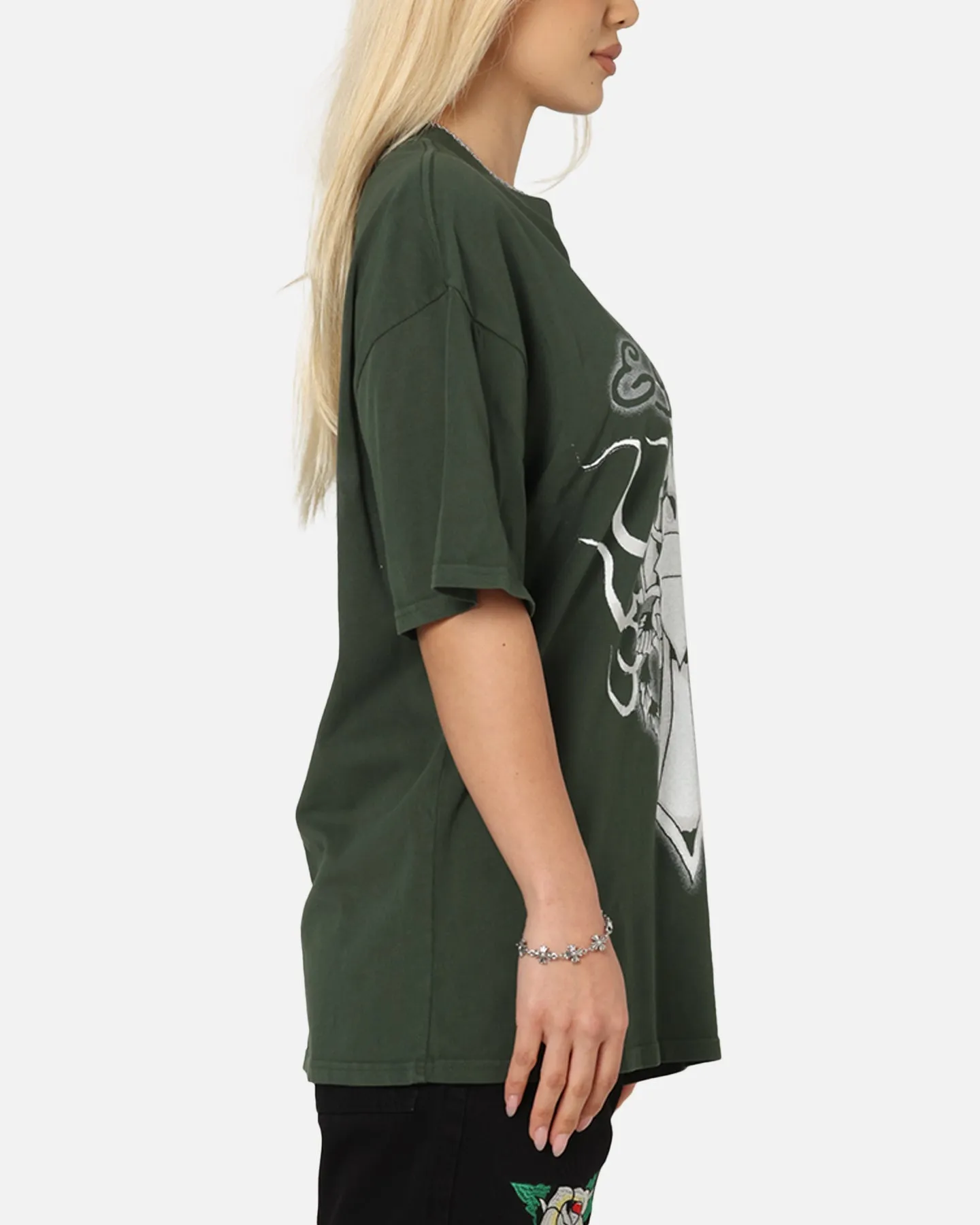 Ed Hardy Cross My Heart T-Shirt Pine Green sold by Culture Kings product image thumbnail 4