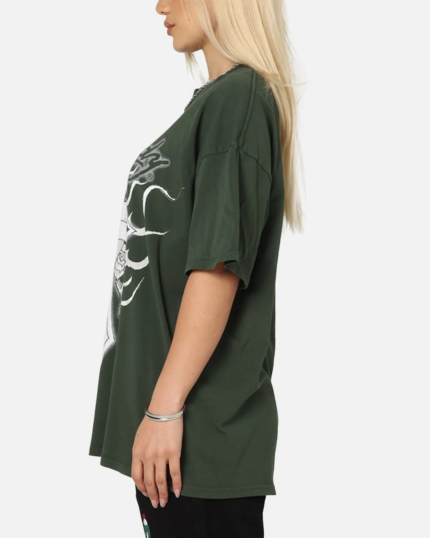 Ed Hardy Cross My Heart T-Shirt Pine Green sold by Culture Kings product image thumbnail 5