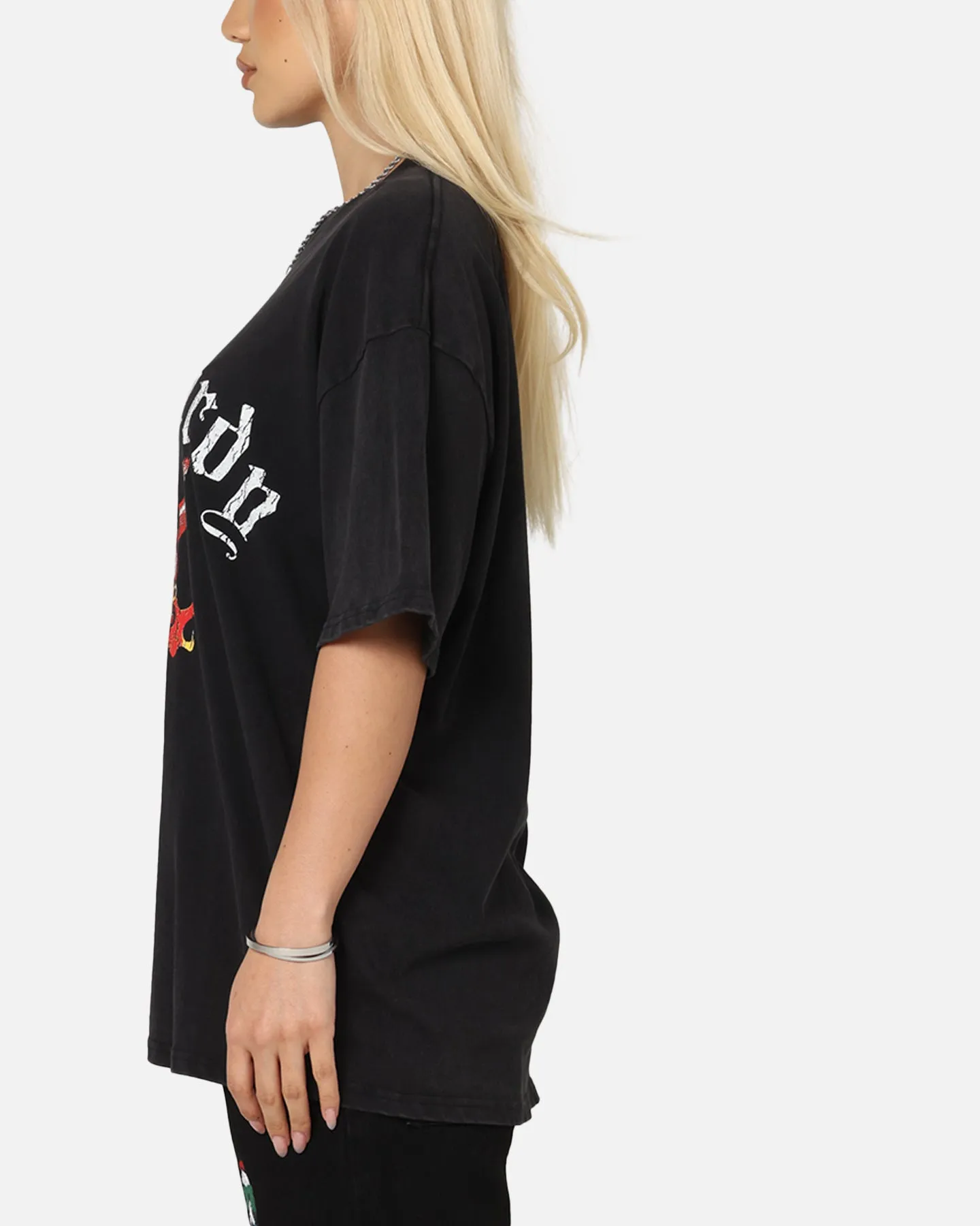 Ed Hardy Mask Of Mischief T-Shirt Black Acidwash sold by Culture Kings product image thumbnail 5