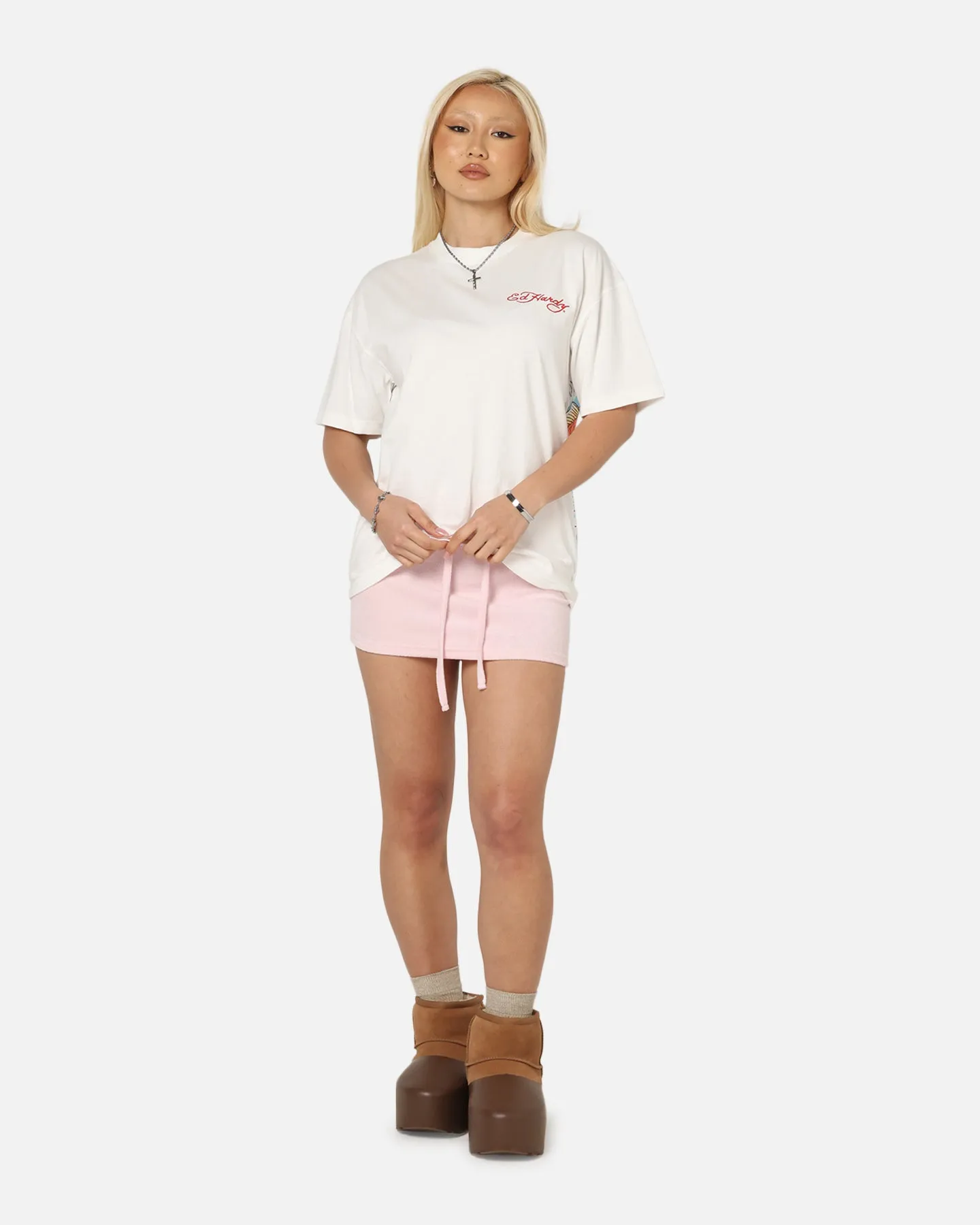 Ed Hardy Flash Koi T-Shirt Off White sold by Culture Kings product image thumbnail 4