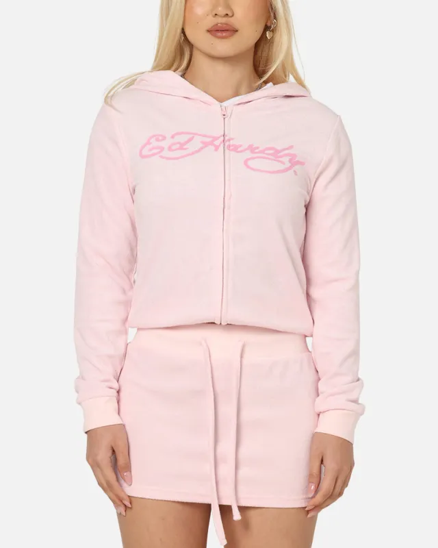 Ed Hardy Women's Lounge Hoodie Pink sold by Culture Kings